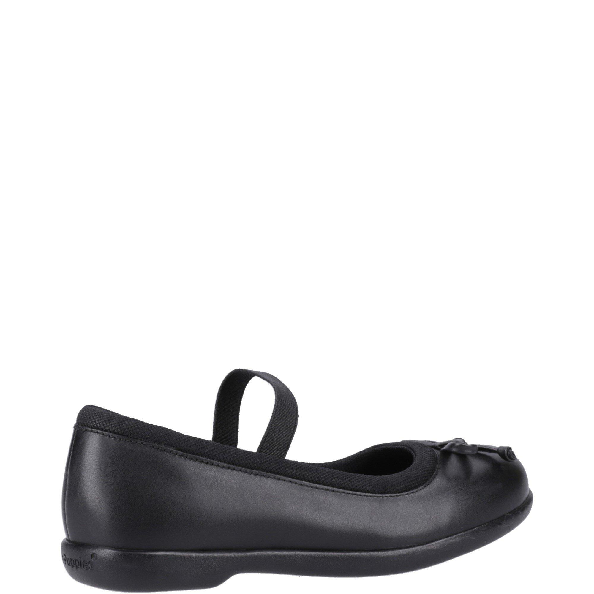 Black - Hush Puppies - Betty Junior Shoe - 3