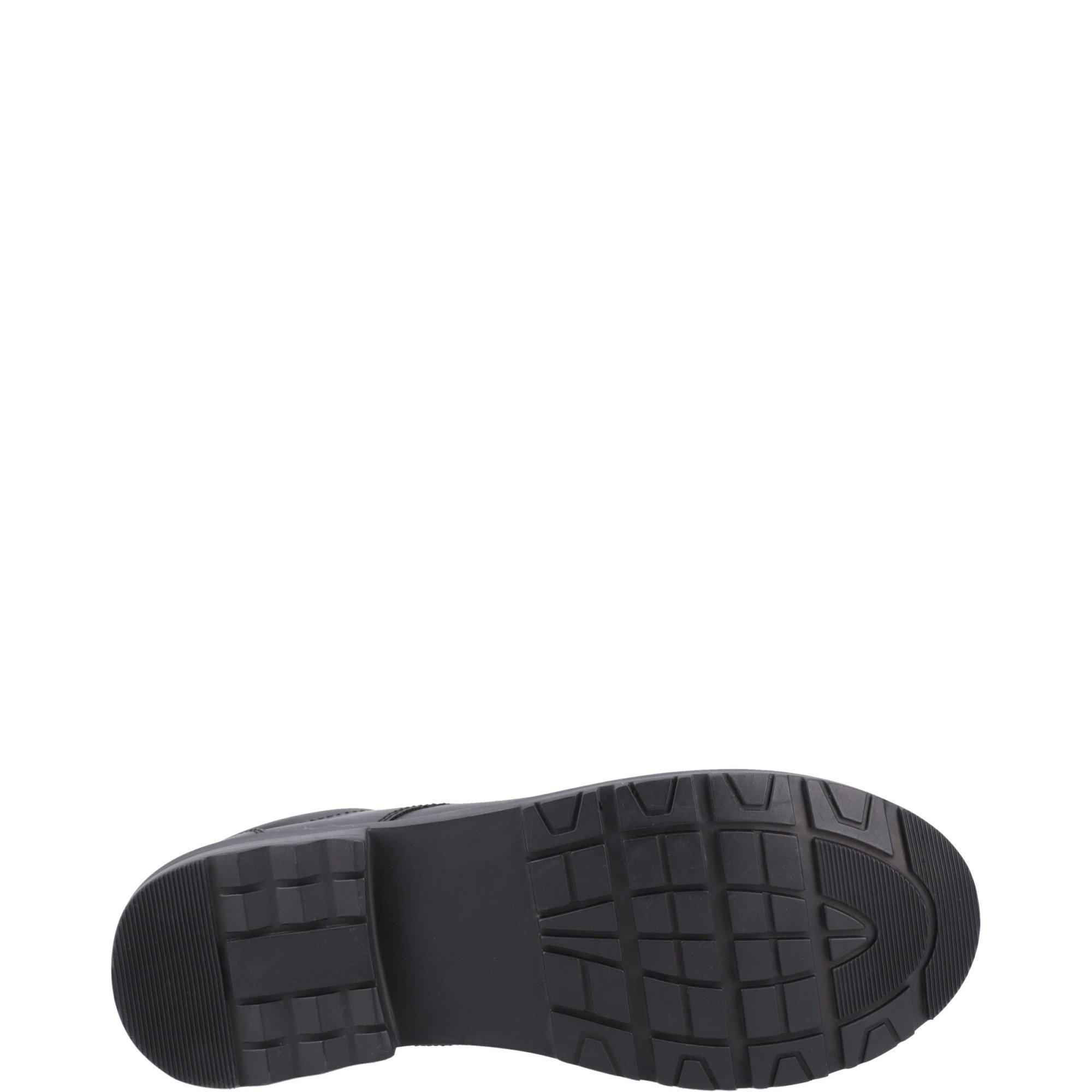 Black - Hush Puppies - Bruno Senior Shoe - 4