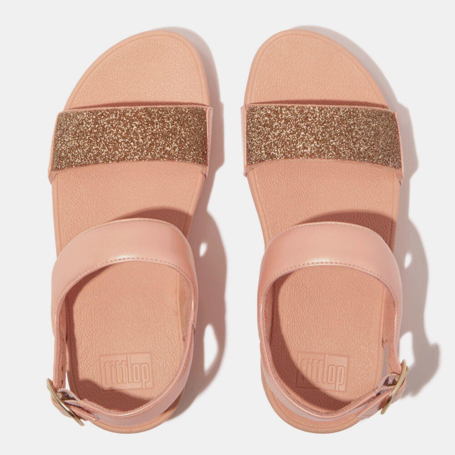 Pink - Fitflop - Lulu Opul Back-Strap Sandals - 5