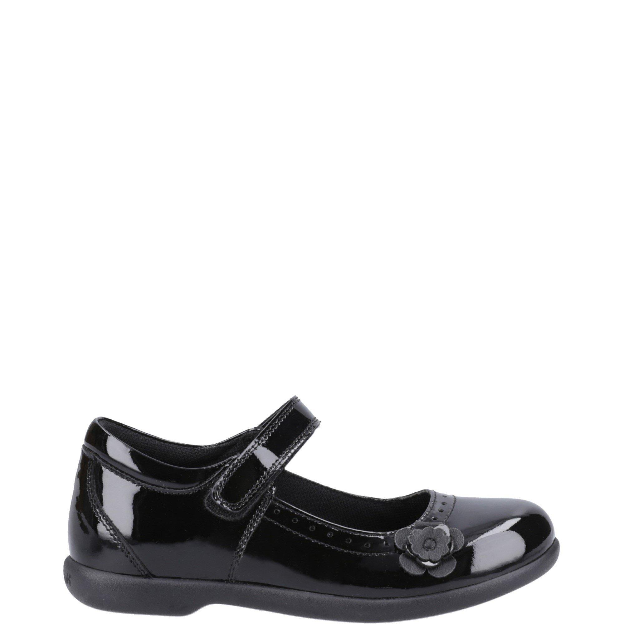 Black - Hush Puppies - Bethany Patent Senior Shoe - 1