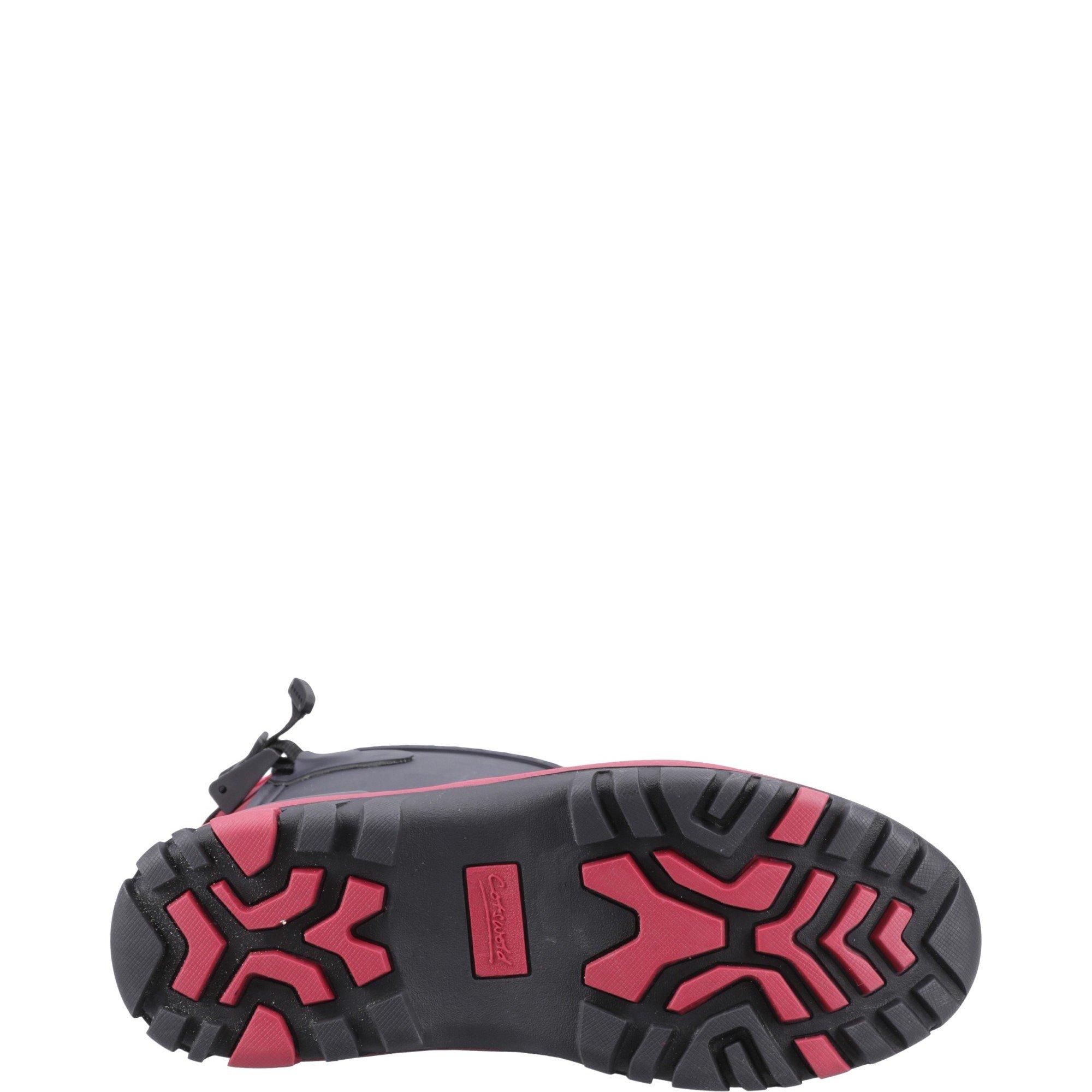 Navy - Cotswold - Realm Adjustable Short Wellington Boot - 4