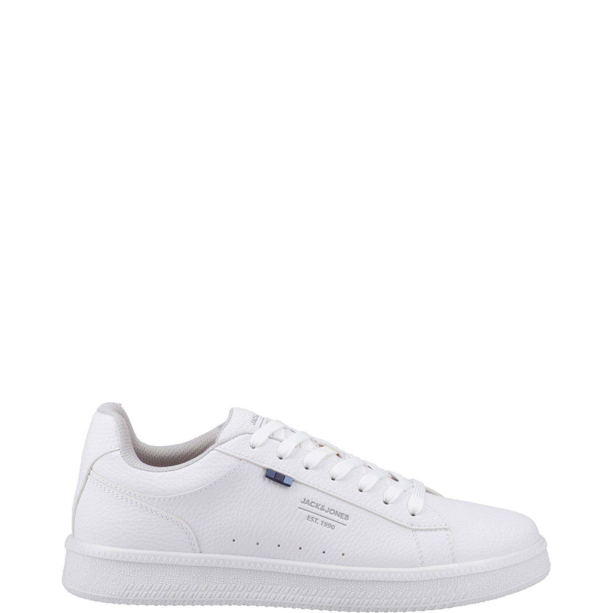 White - Jack and Jones - Haven Tumble Trainer - 1