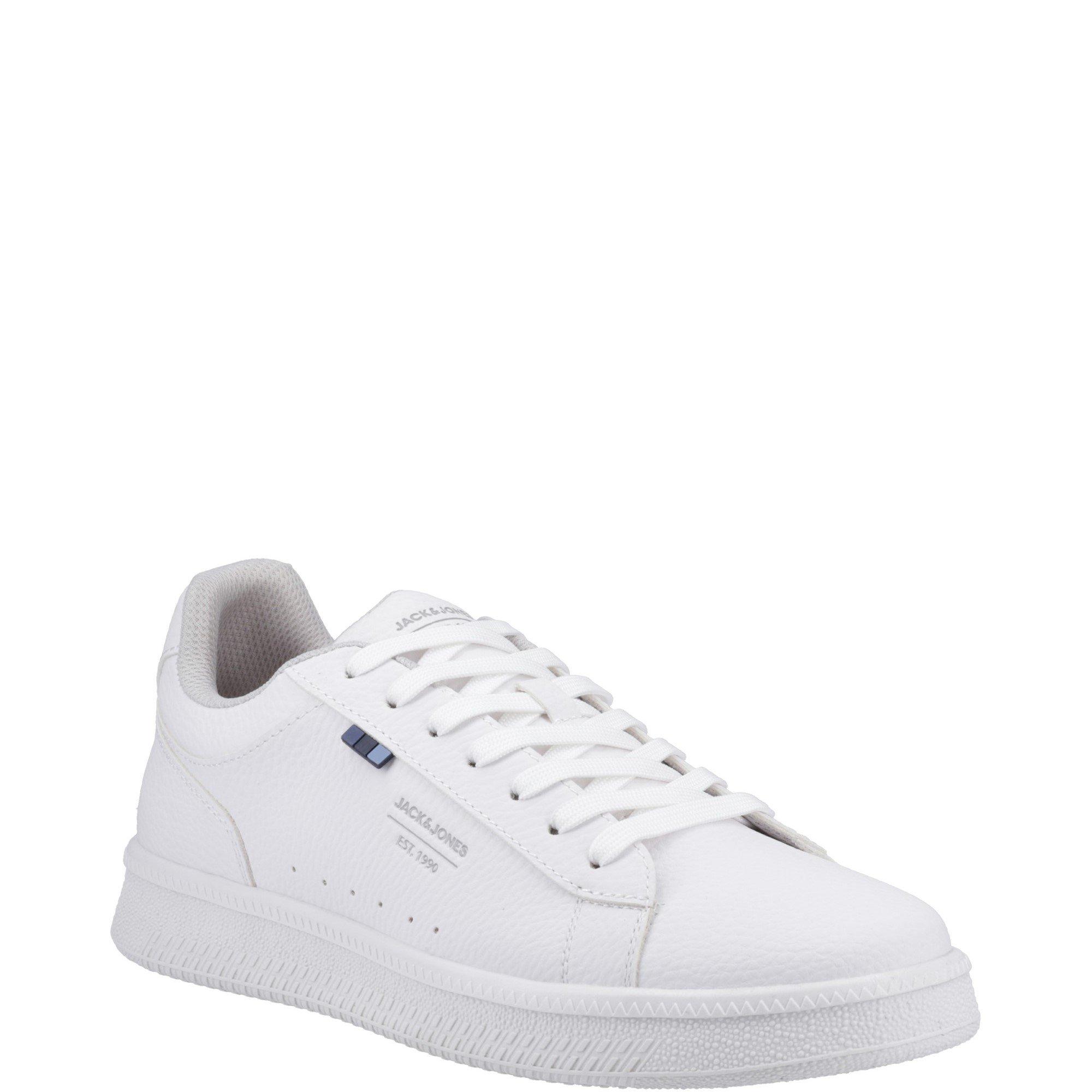 White - Jack and Jones - Haven Tumble Trainer - 2