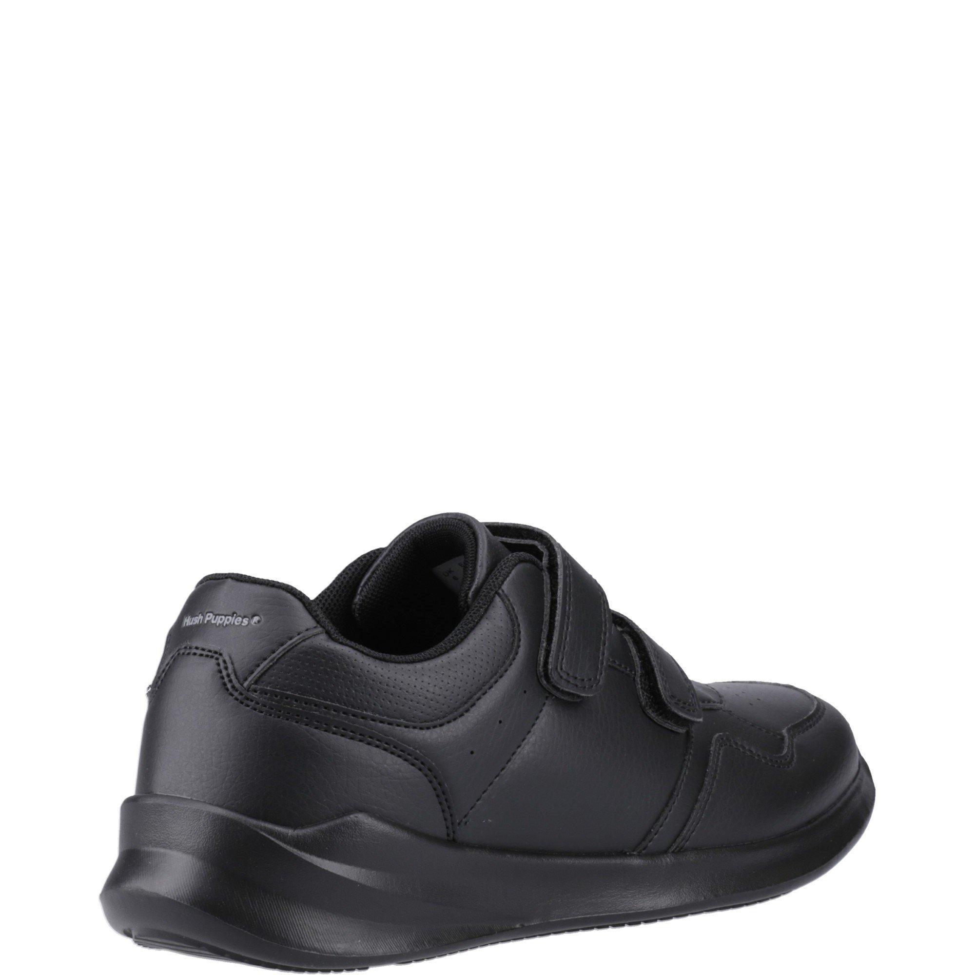 Black - Hush Puppies - Marling Easy Senior Shoes - 3