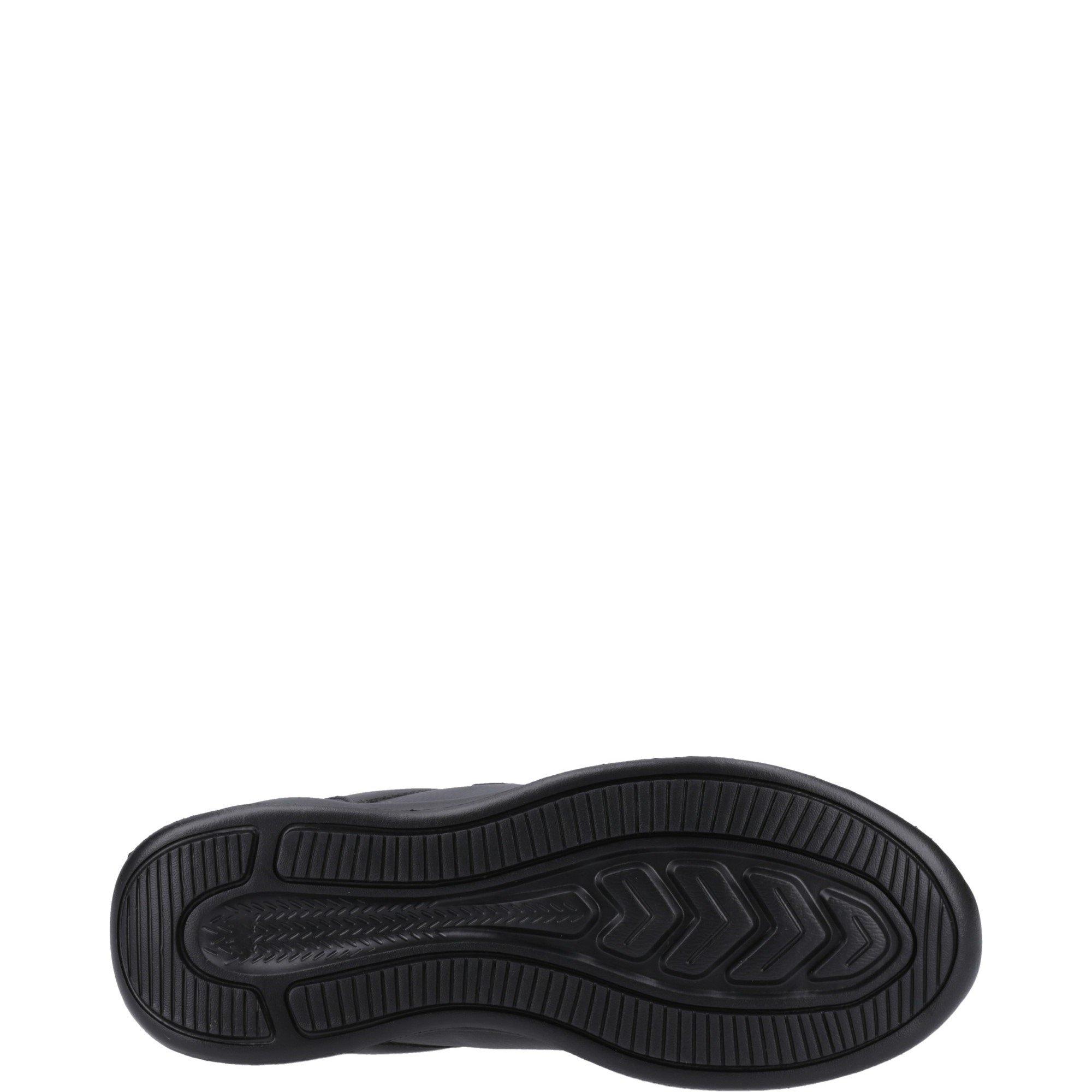 Black - Hush Puppies - Marling Easy Senior Shoes - 4