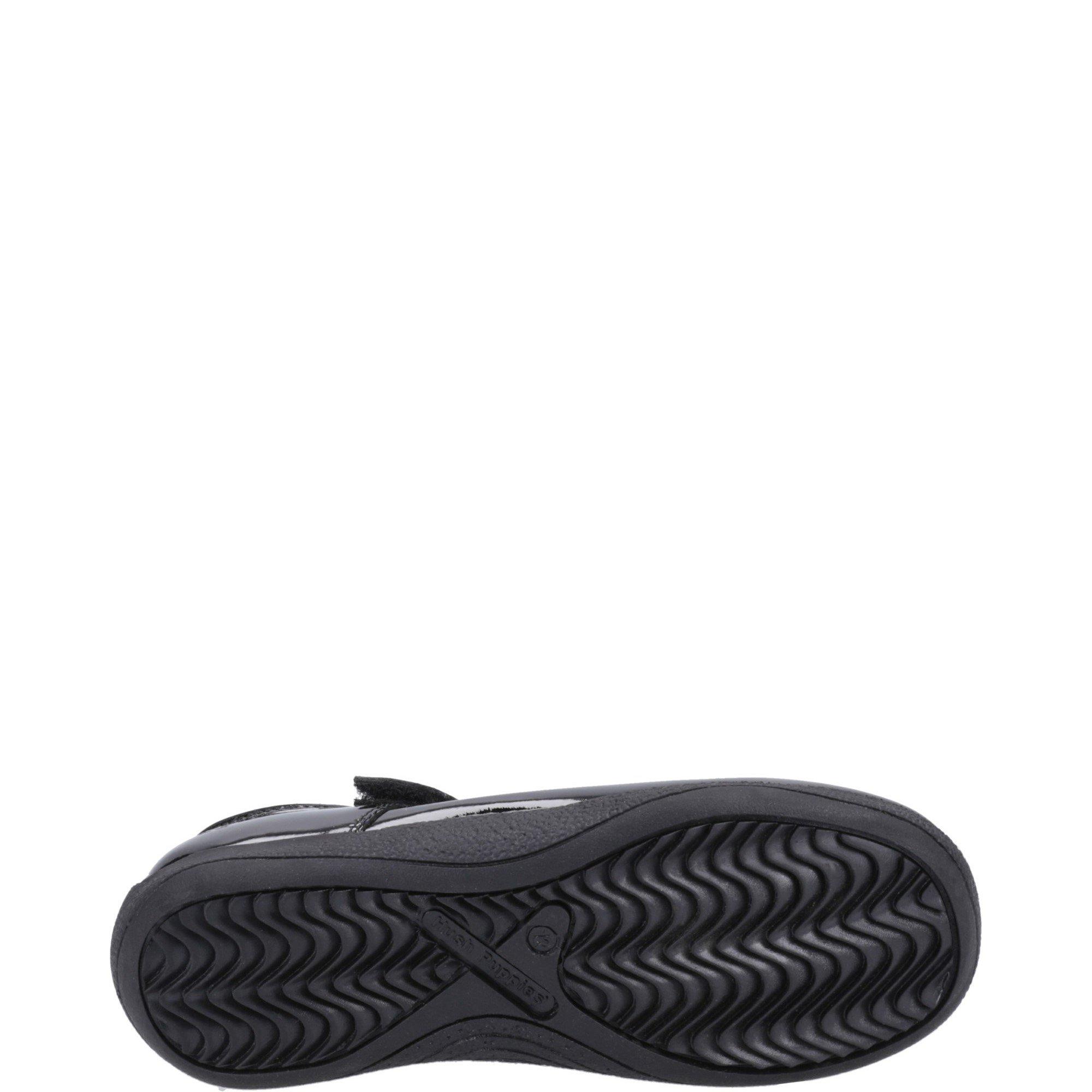 Black - Hush Puppies - Christina Patent Senior Shoe - 4