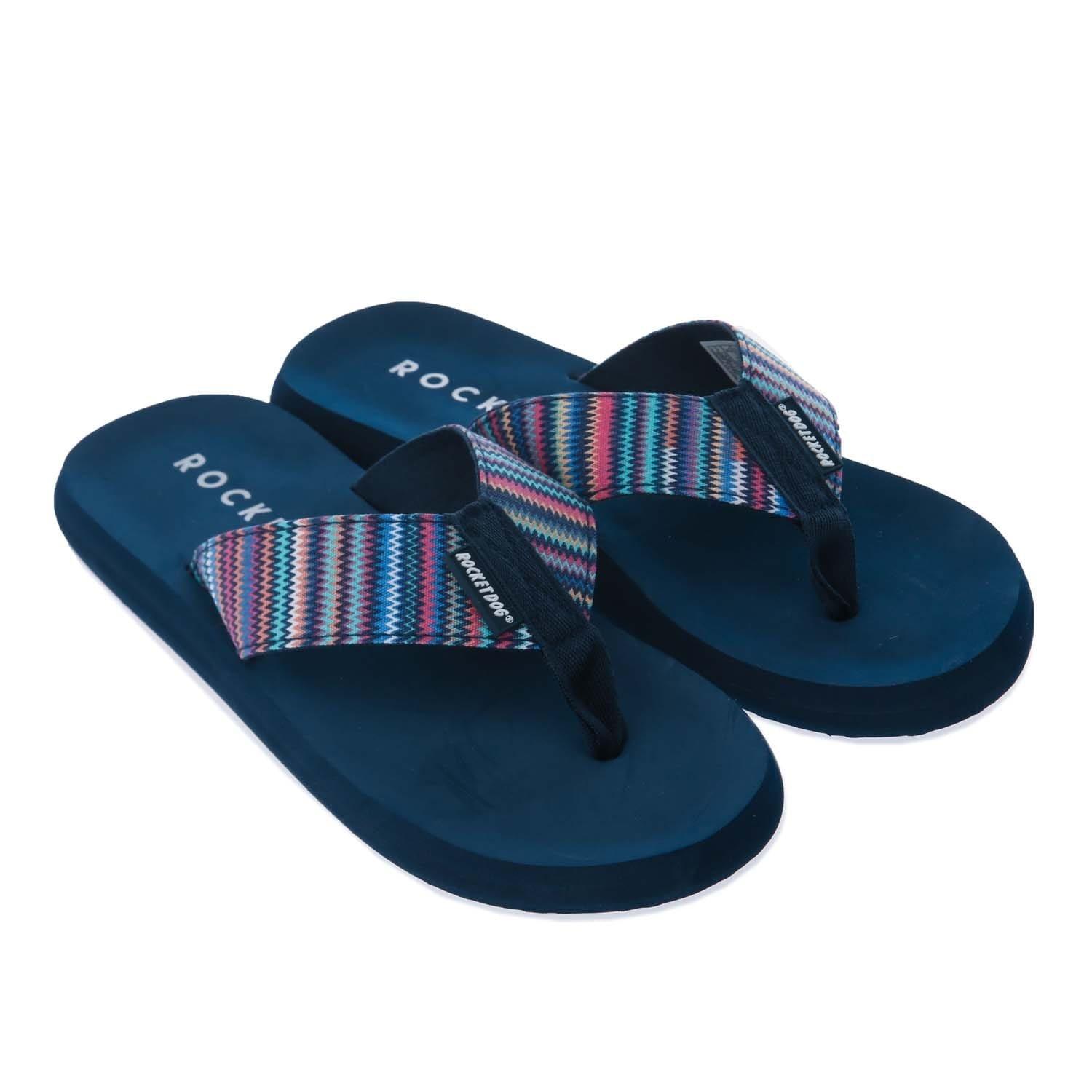 Navy - Rocket Dog - Adios Stark Flip Flops - 6