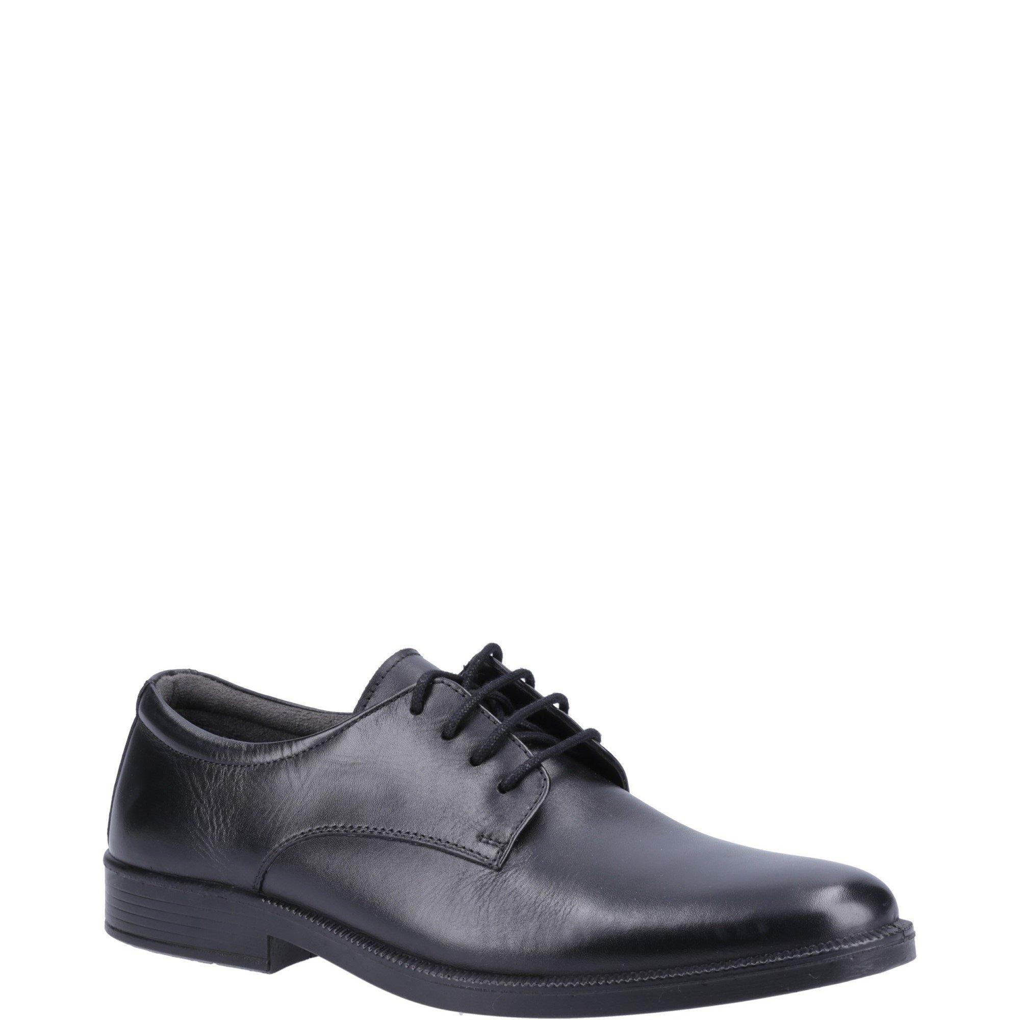 Black - Hush Puppies - Neal Lace Up Shoe - 2