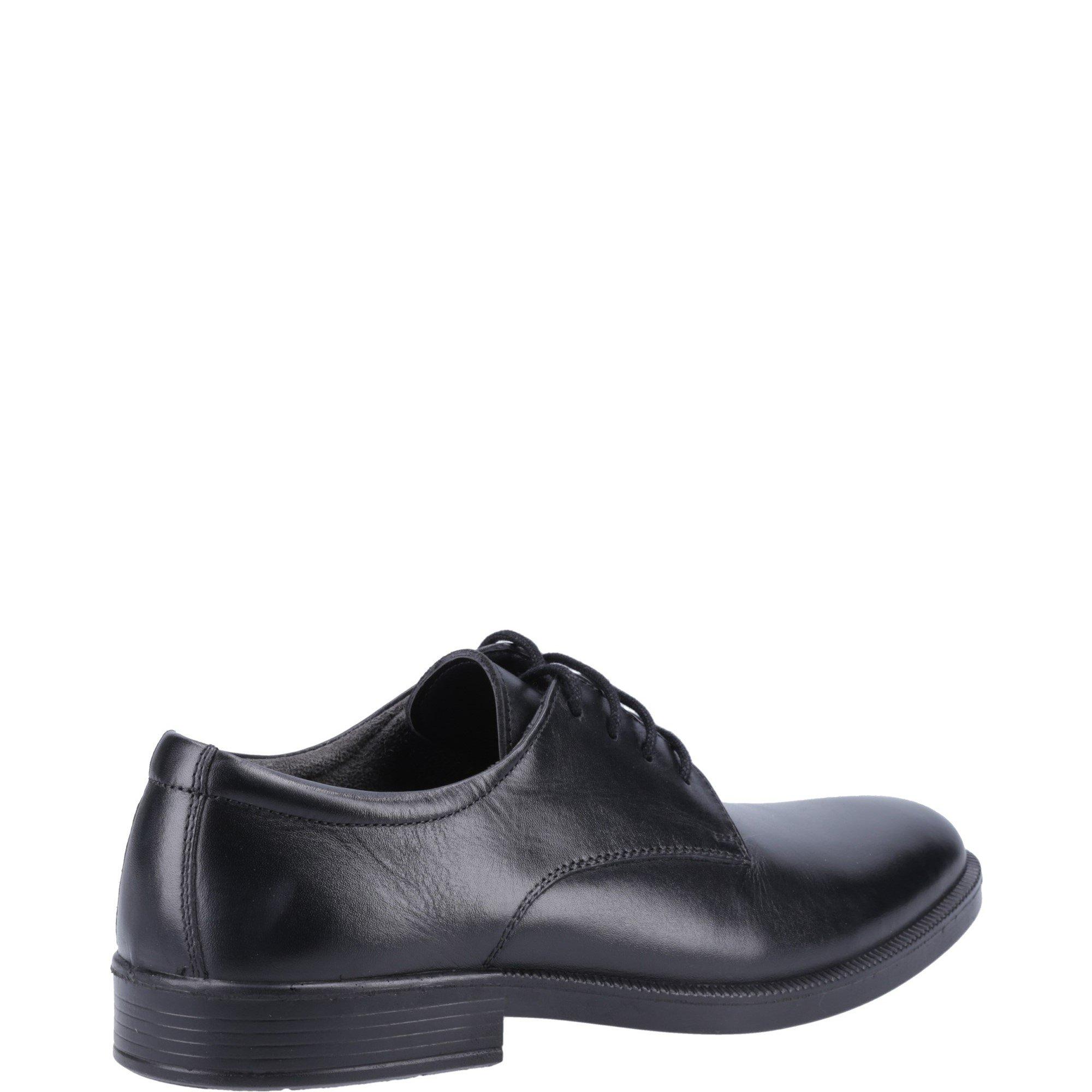 Black - Hush Puppies - Neal Lace Up Shoe - 3