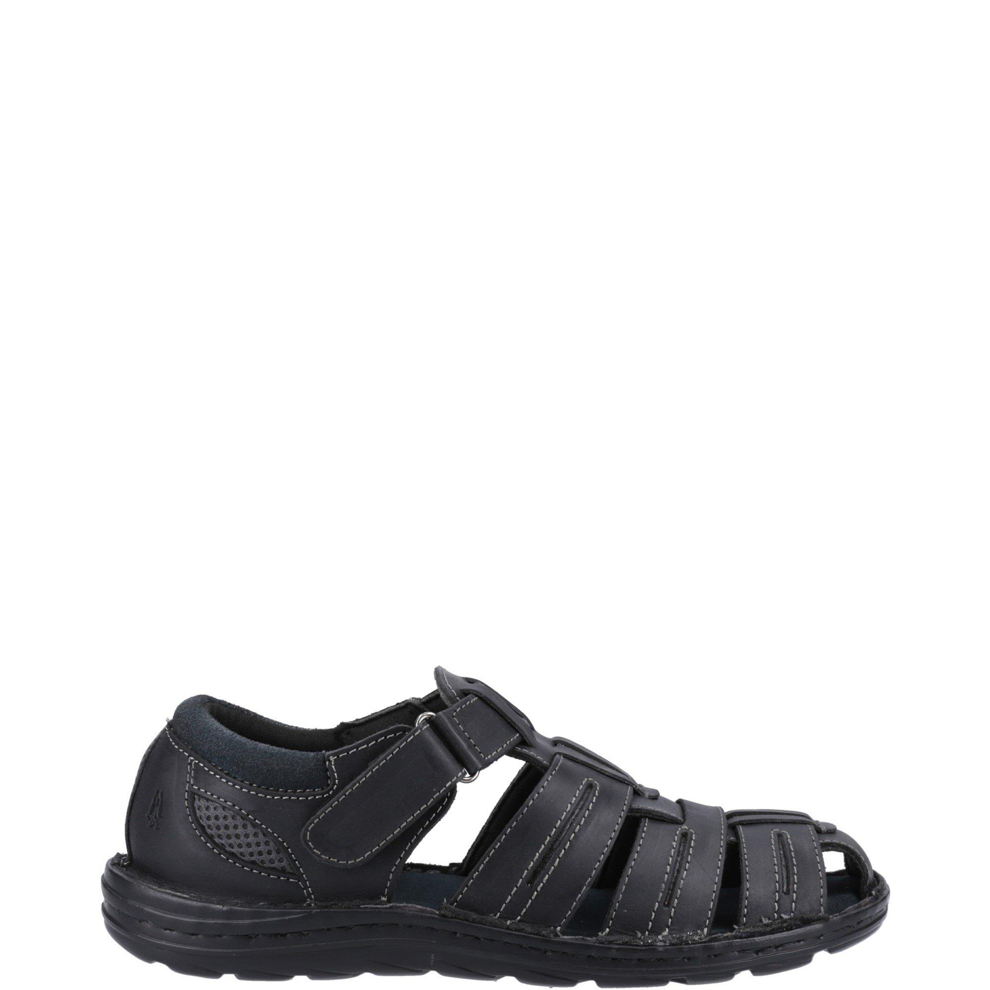 Black - Hush Puppies - Albert Fisherman Sandal - 1