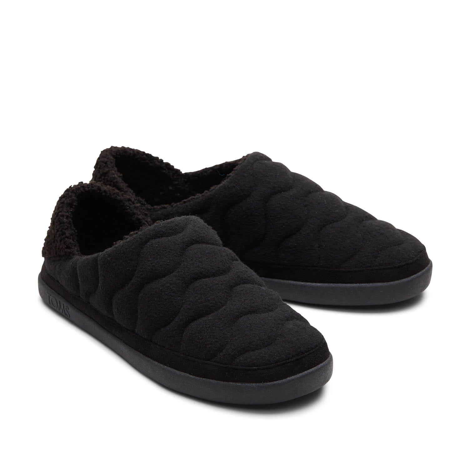 Black - Toms - Ezra Quilted Slippers - 2