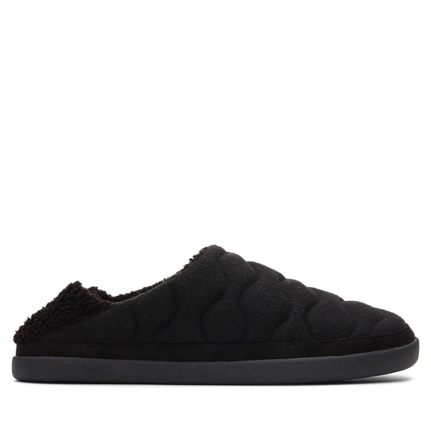 Black - Toms - Ezra Quilted Slippers - 6