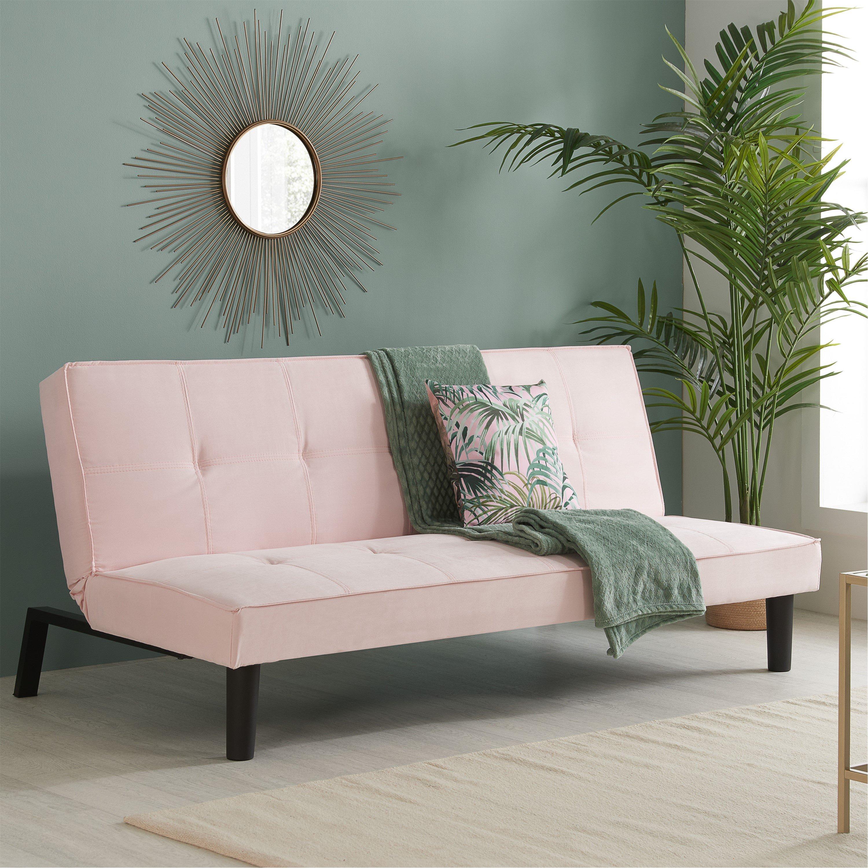 Blush Pink - Birlea - Aurora Sofa Bed - 1