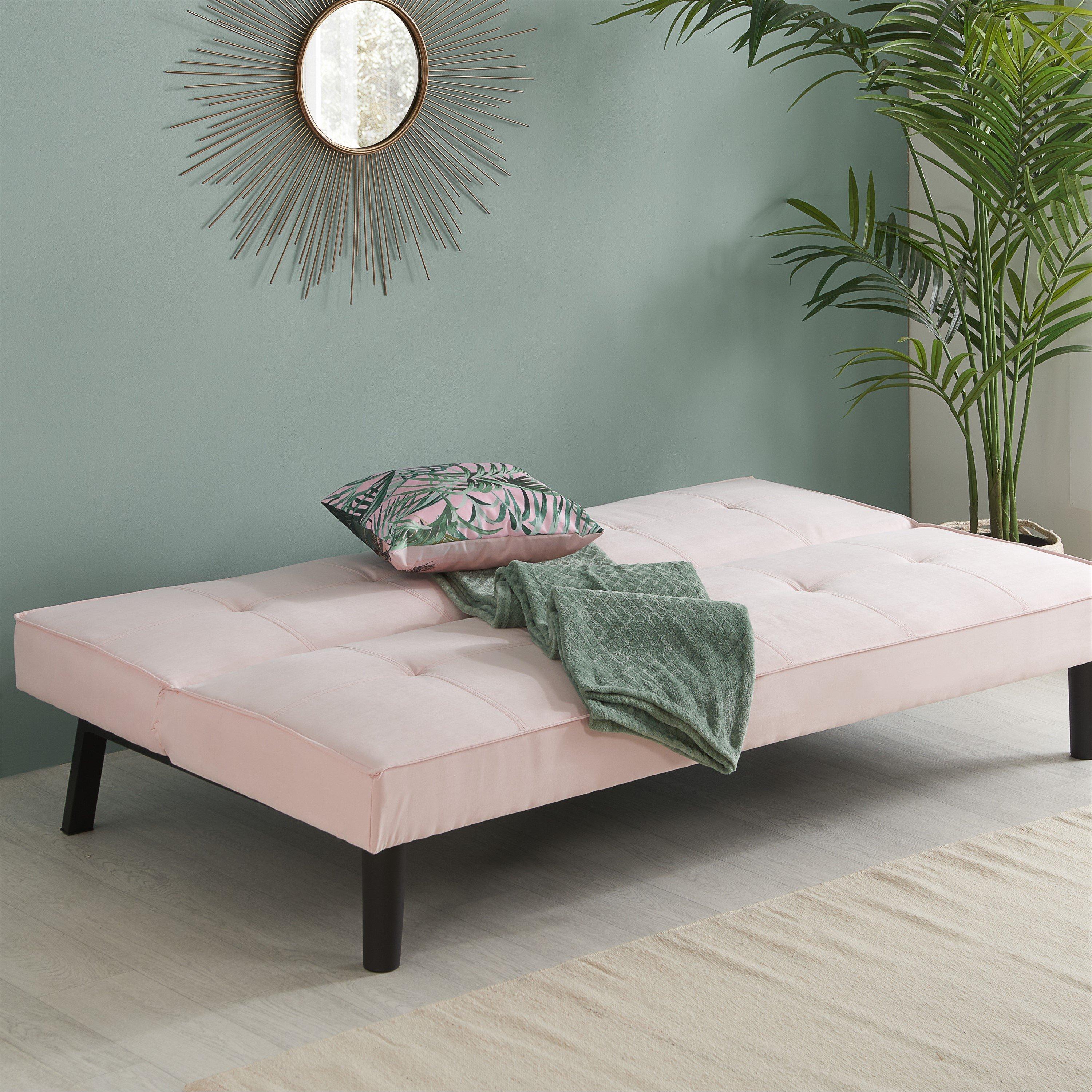 Blush Pink - Birlea - Aurora Sofa Bed - 3
