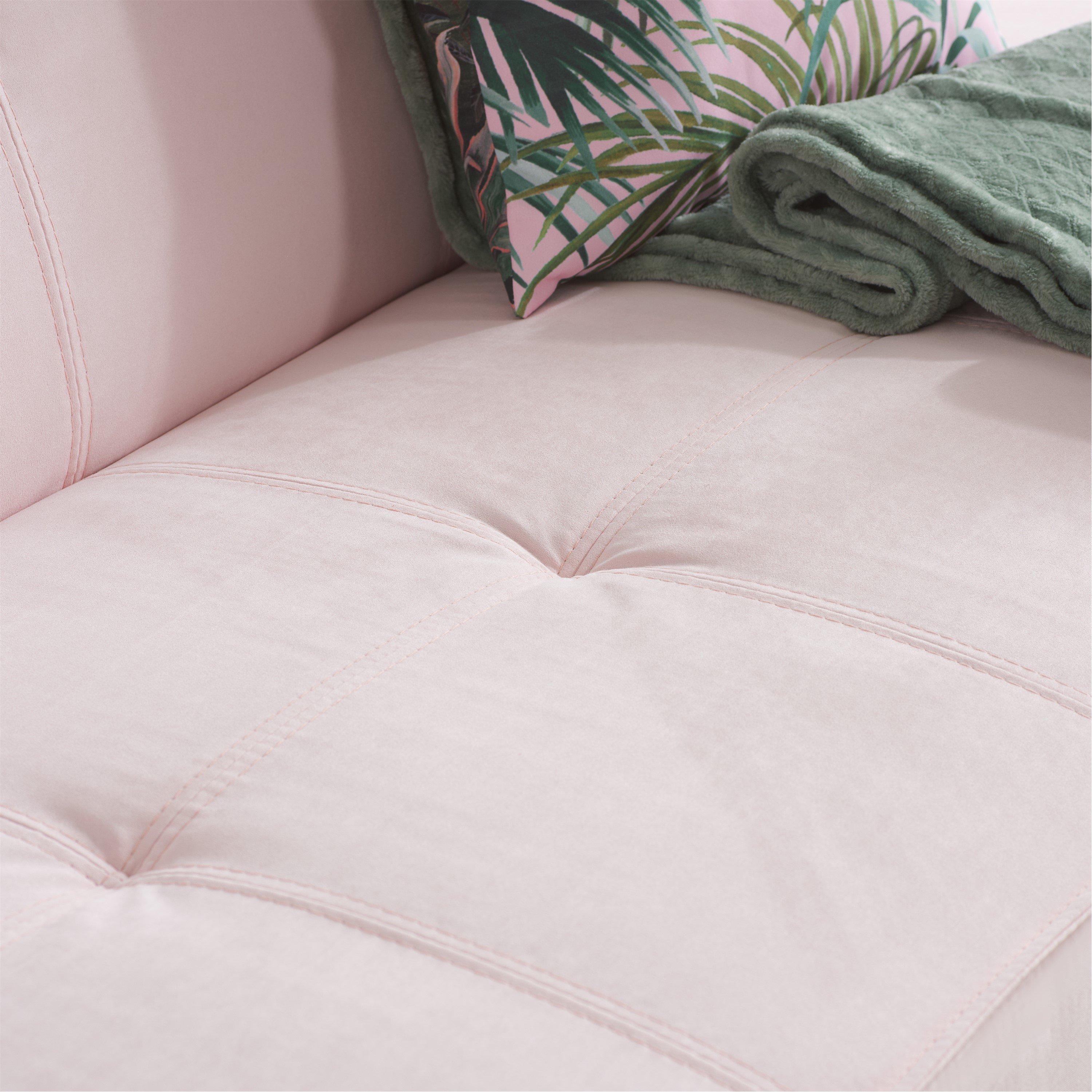 Blush Pink - Birlea - Aurora Sofa Bed - 6
