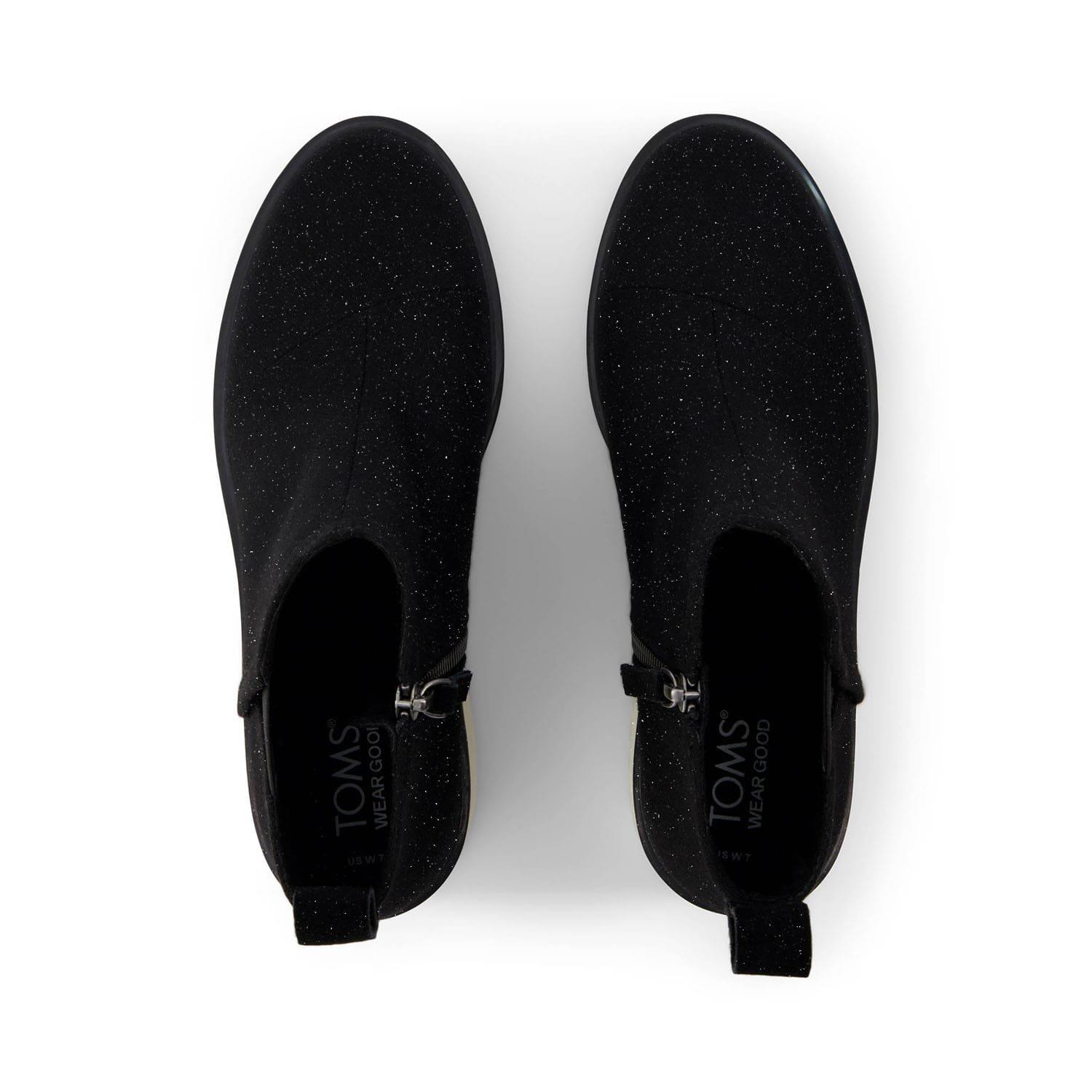 Black - Toms - Maude Twill Boots - 4