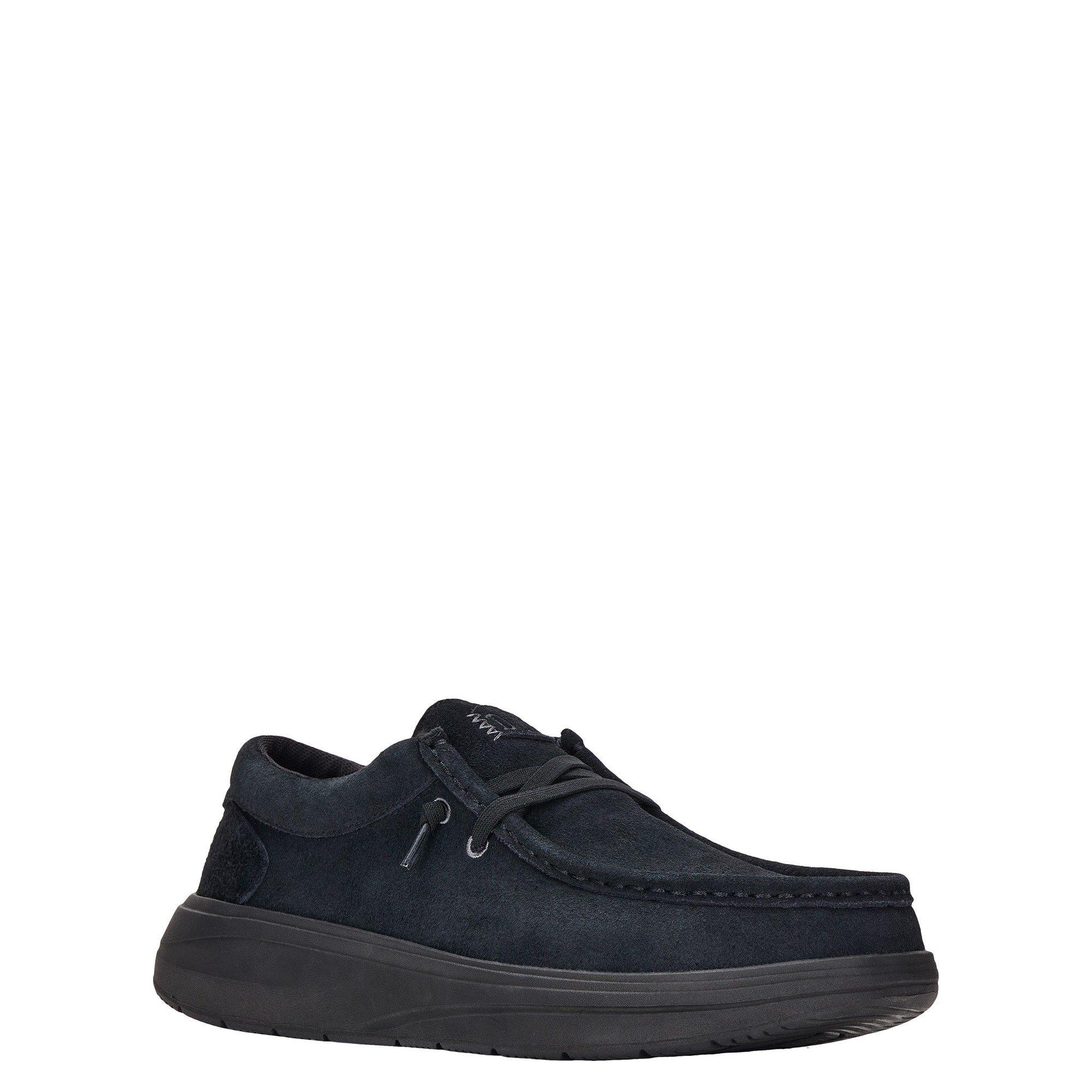 Black - HEYDUDE - Wally X Suede Shoes - 2