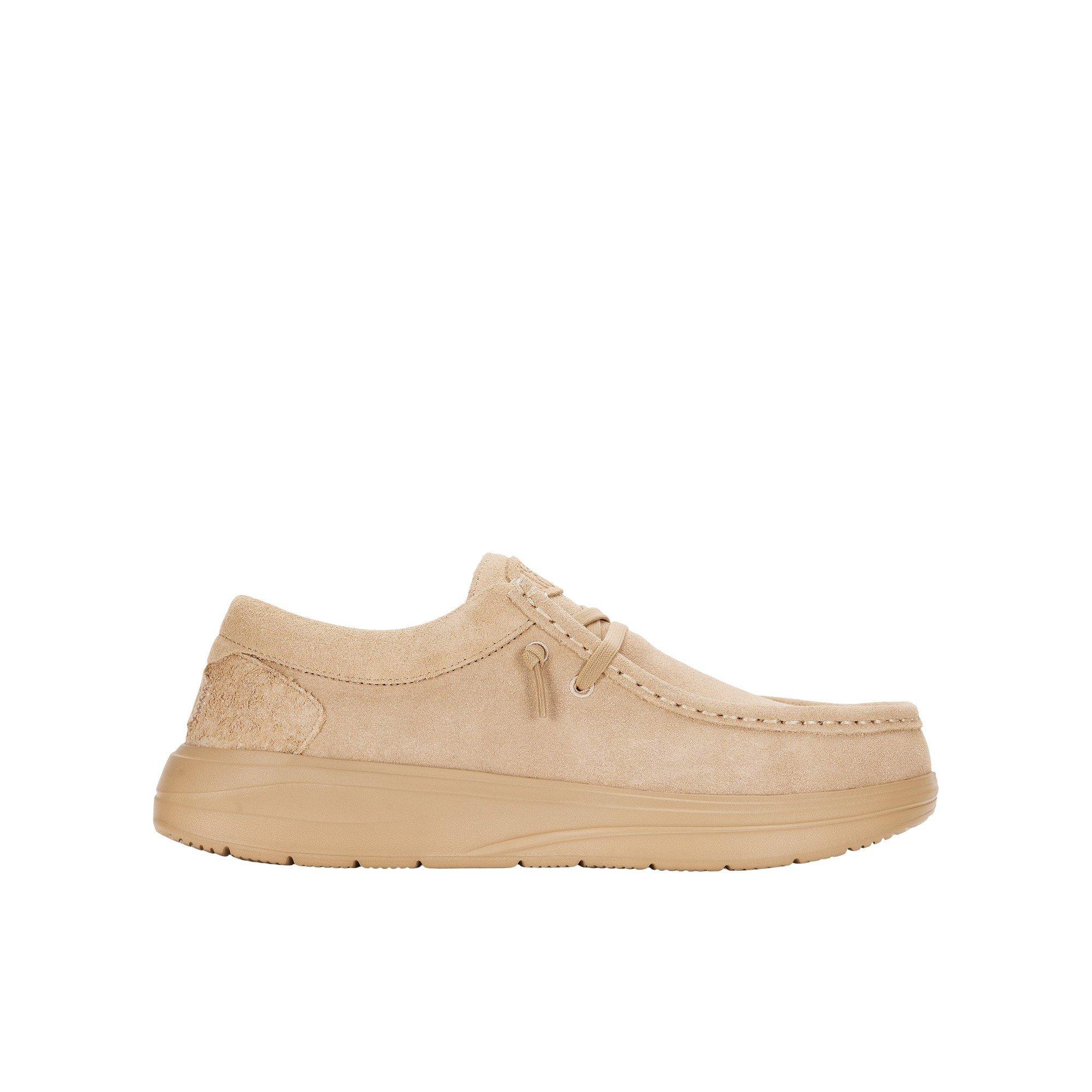 Tan - HEYDUDE - Wally X Suede Shoes - 1
