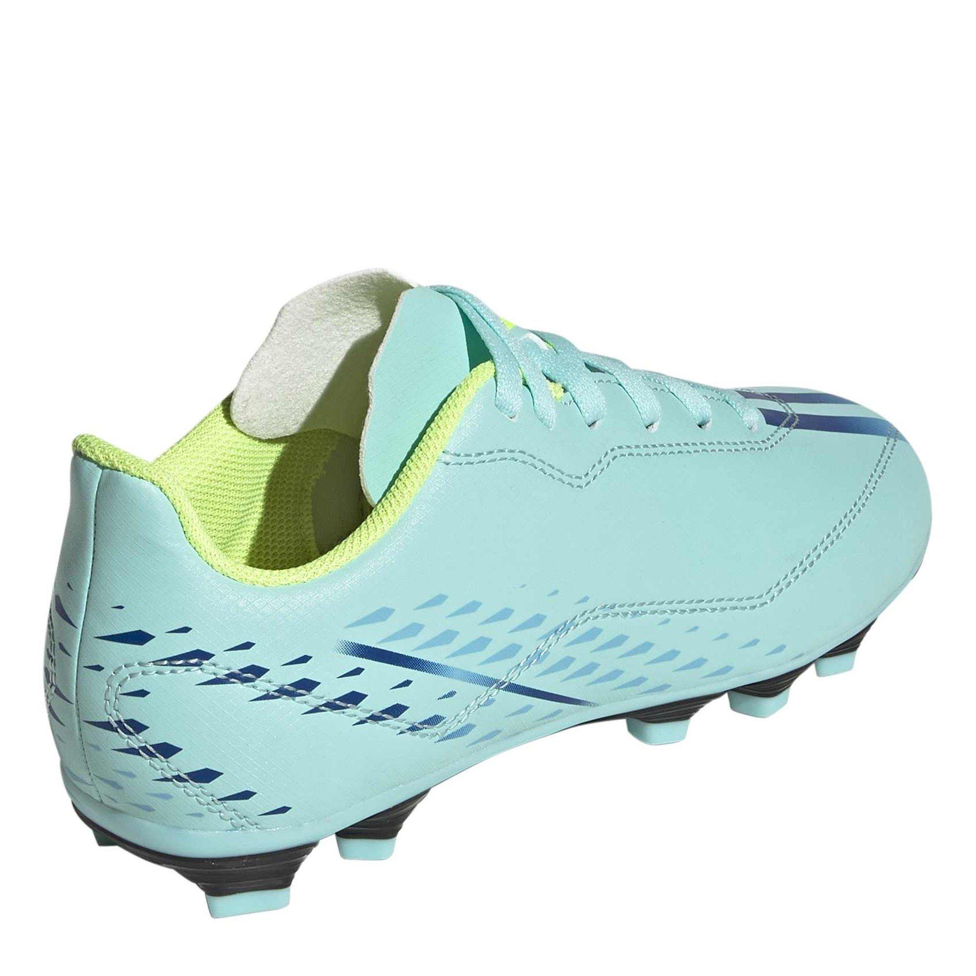 Aqua - adidas - Childrens X Speedportal.4 FxG Football Boots - 4