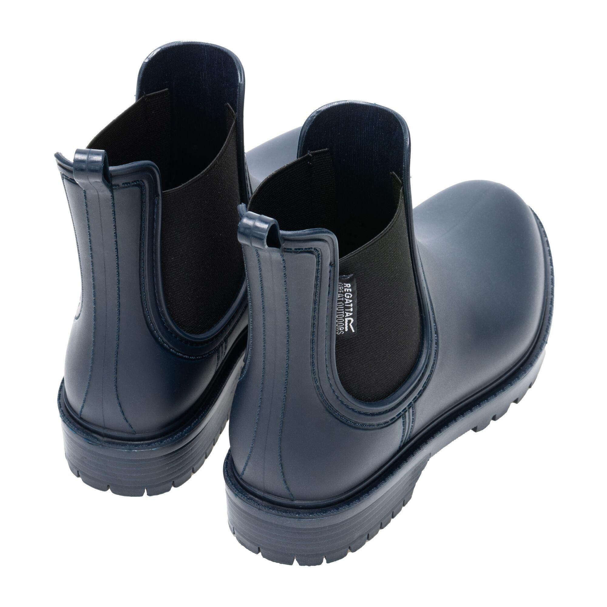 Navy - Regatta - Kids Harriet II Waterproof Boots - 2