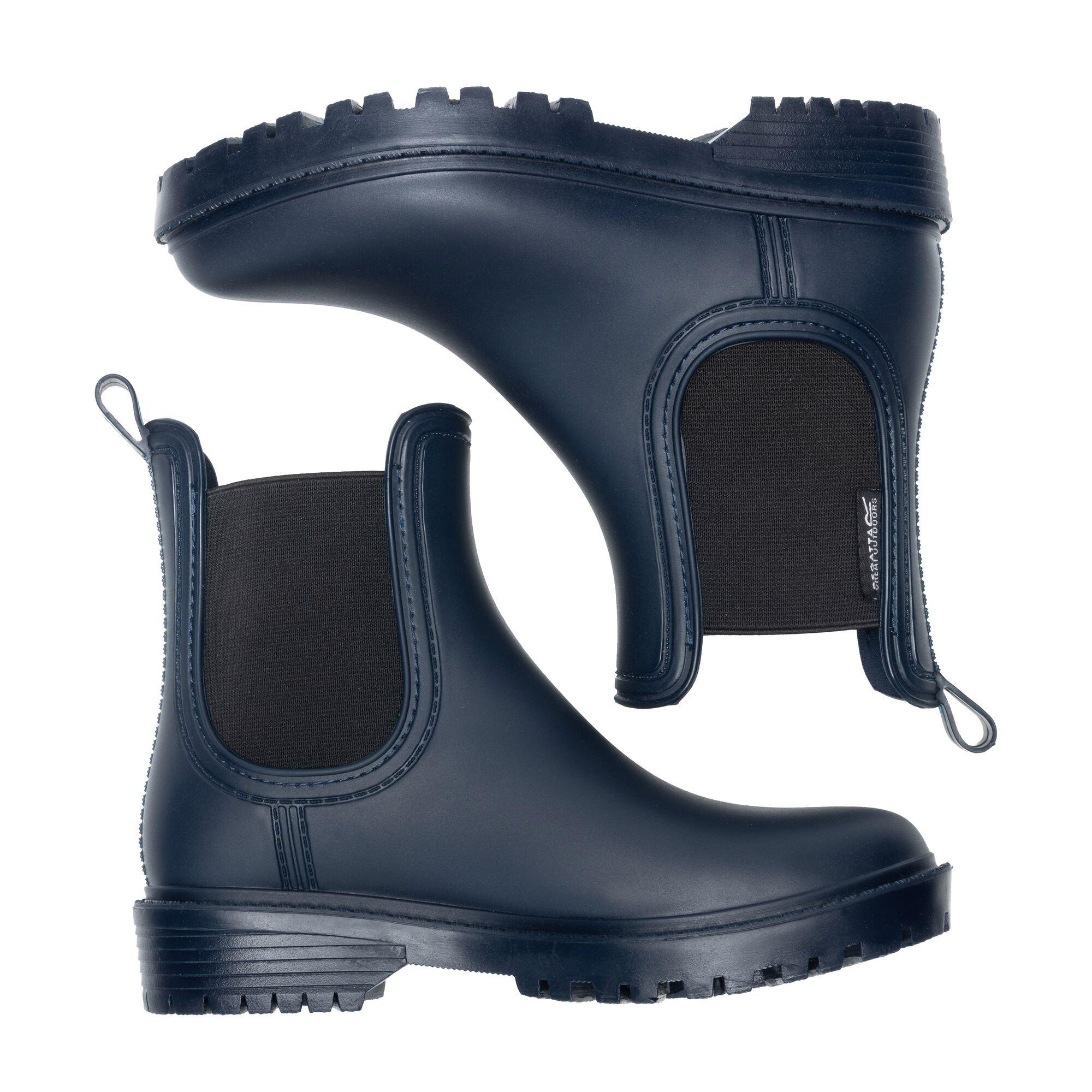 Navy - Regatta - Kids Harriet II Waterproof Boots - 3