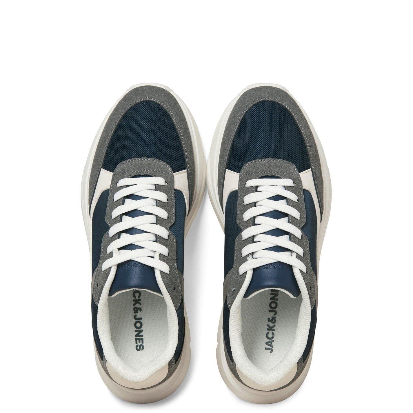 Grey - Jack and Jones - Aspire Runner Trainer - 5