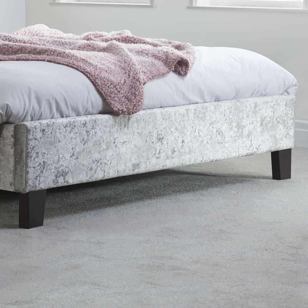 Steel - Birlea - Berlin Fabric Bed - 4