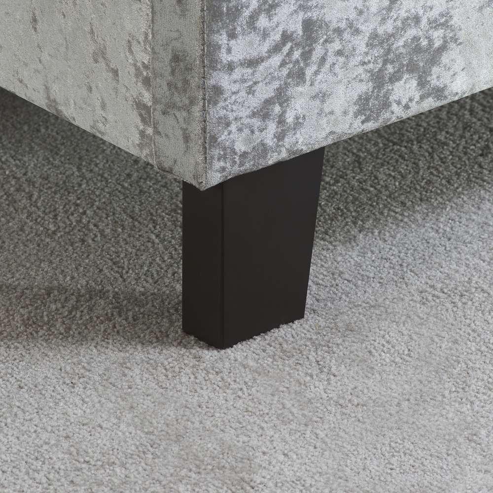 Steel - Birlea - Berlin Fabric Bed - 5