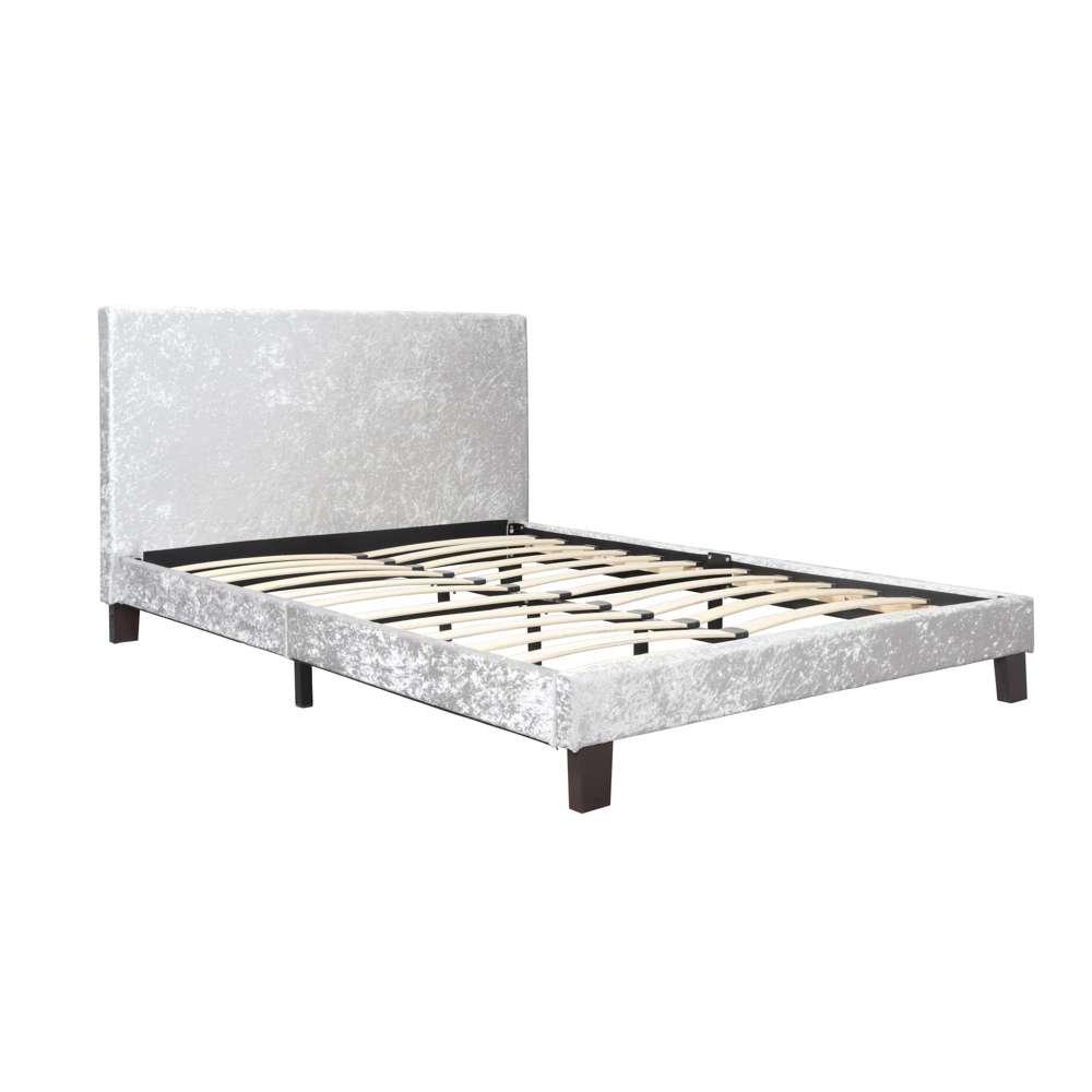 Steel - Birlea - Berlin Fabric Bed - 6