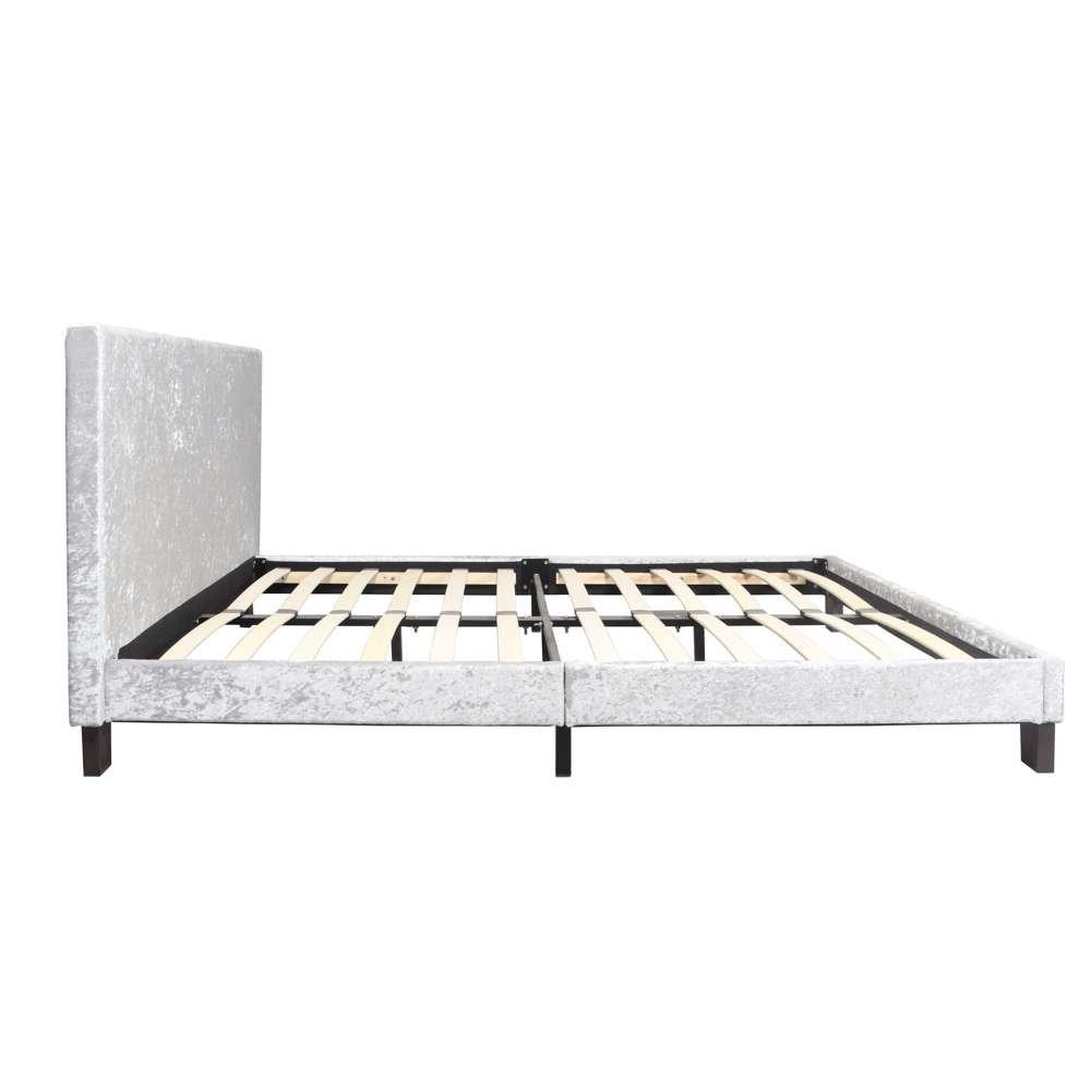 Steel - Birlea - Berlin Fabric Bed - 9