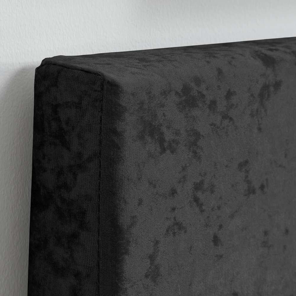 Black - Birlea - Berlin Fabric Bed - 3