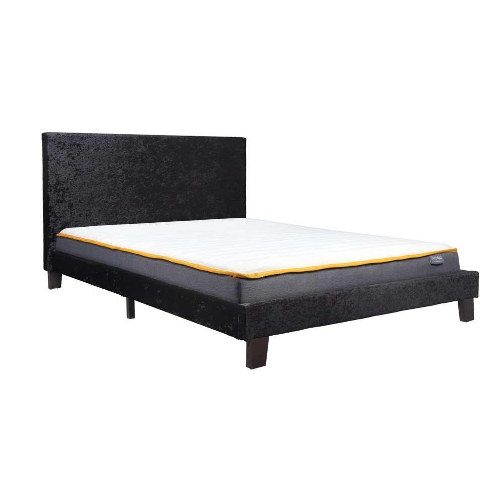 Black - Birlea - Berlin Fabric Bed - 7