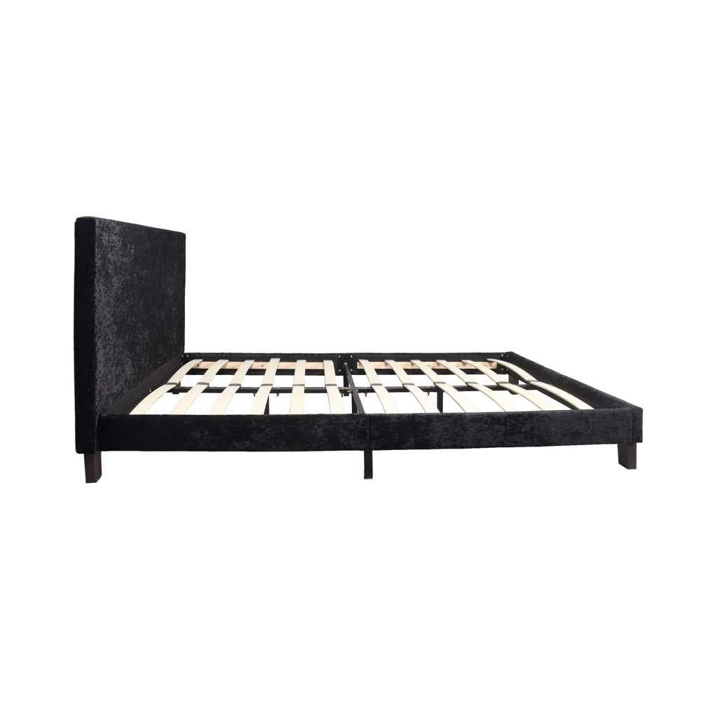 Black - Birlea - Berlin Fabric Bed - 9