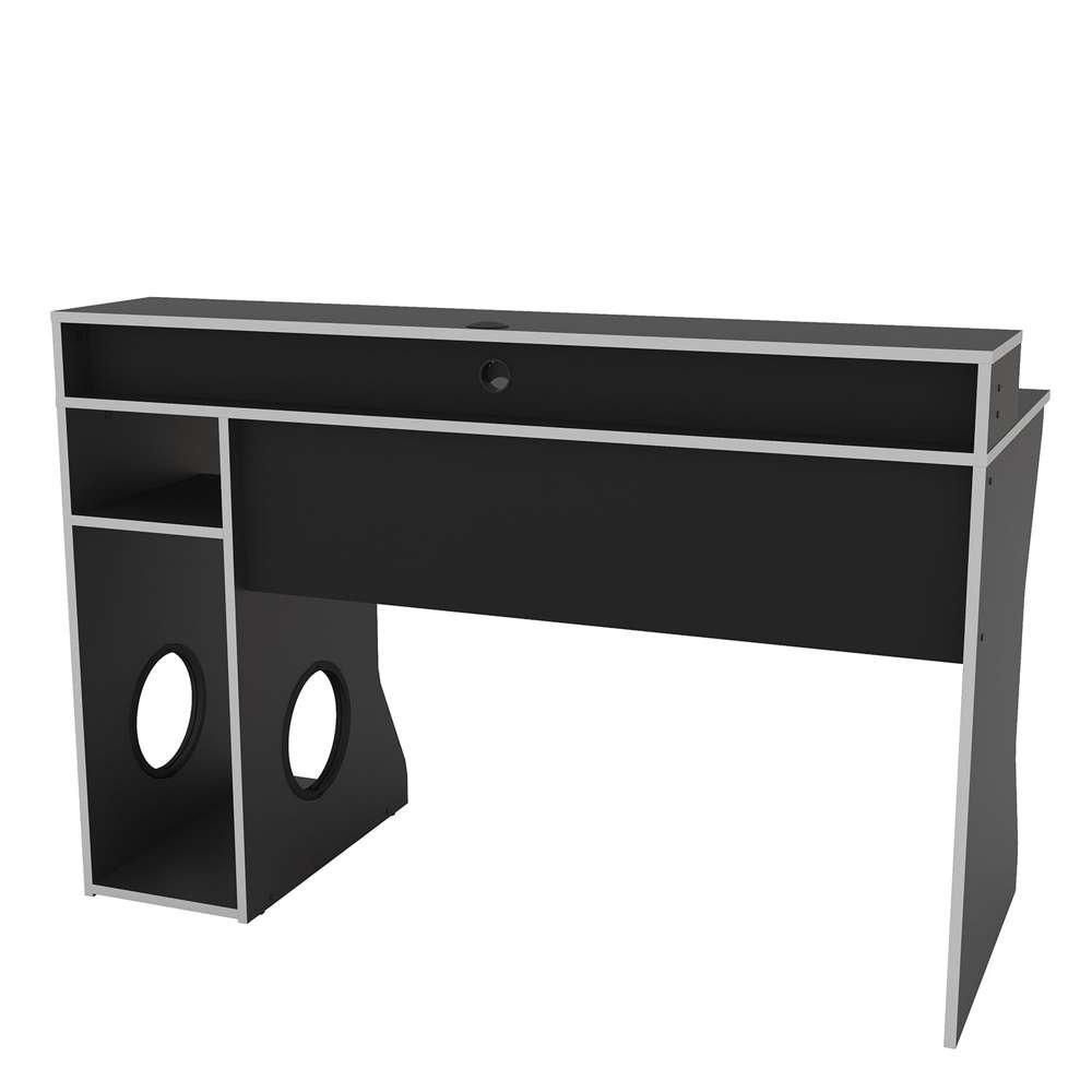 Silver - Birlea - Enzo Gaming/Computer Desk - 6