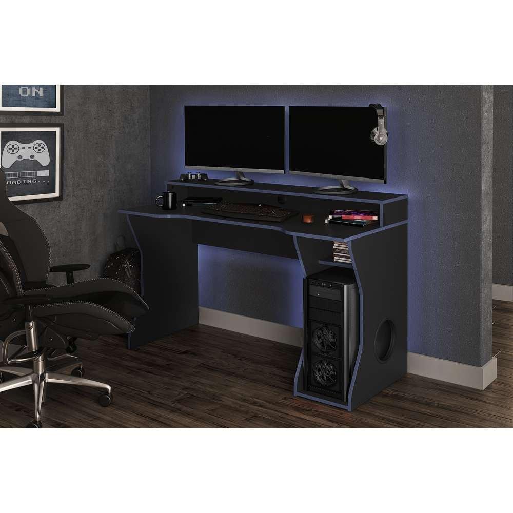Blue - Birlea - Enzo Gaming/Computer Desk - 1