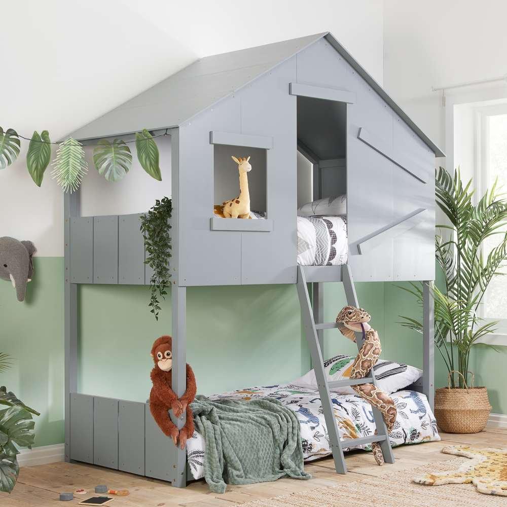 Grey - Birlea - Safari Bunk Bed - 1
