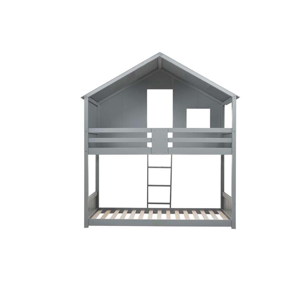 Grey - Birlea - Safari Bunk Bed - 9