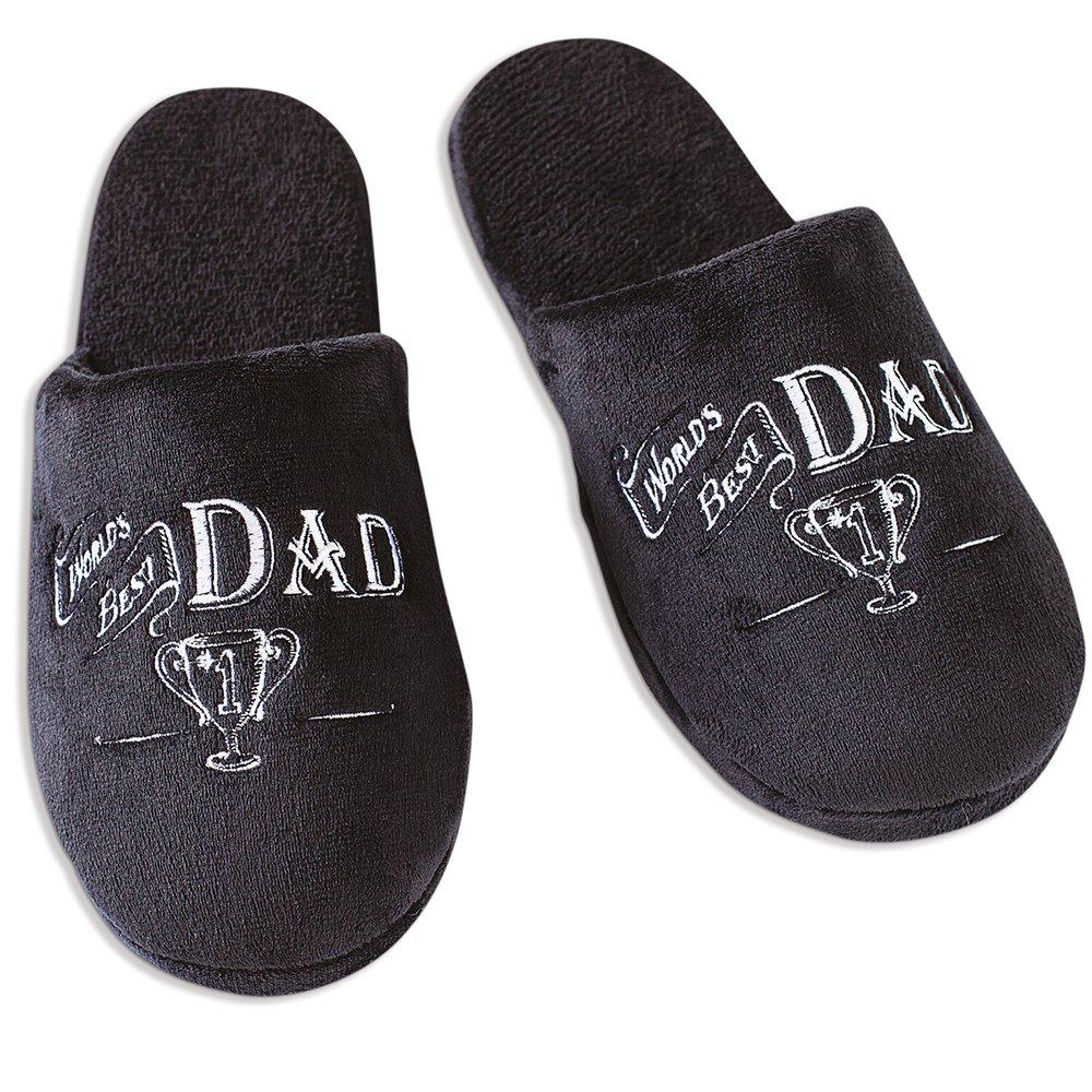 Black - Ultimate Gift For Man - Dad Slippers