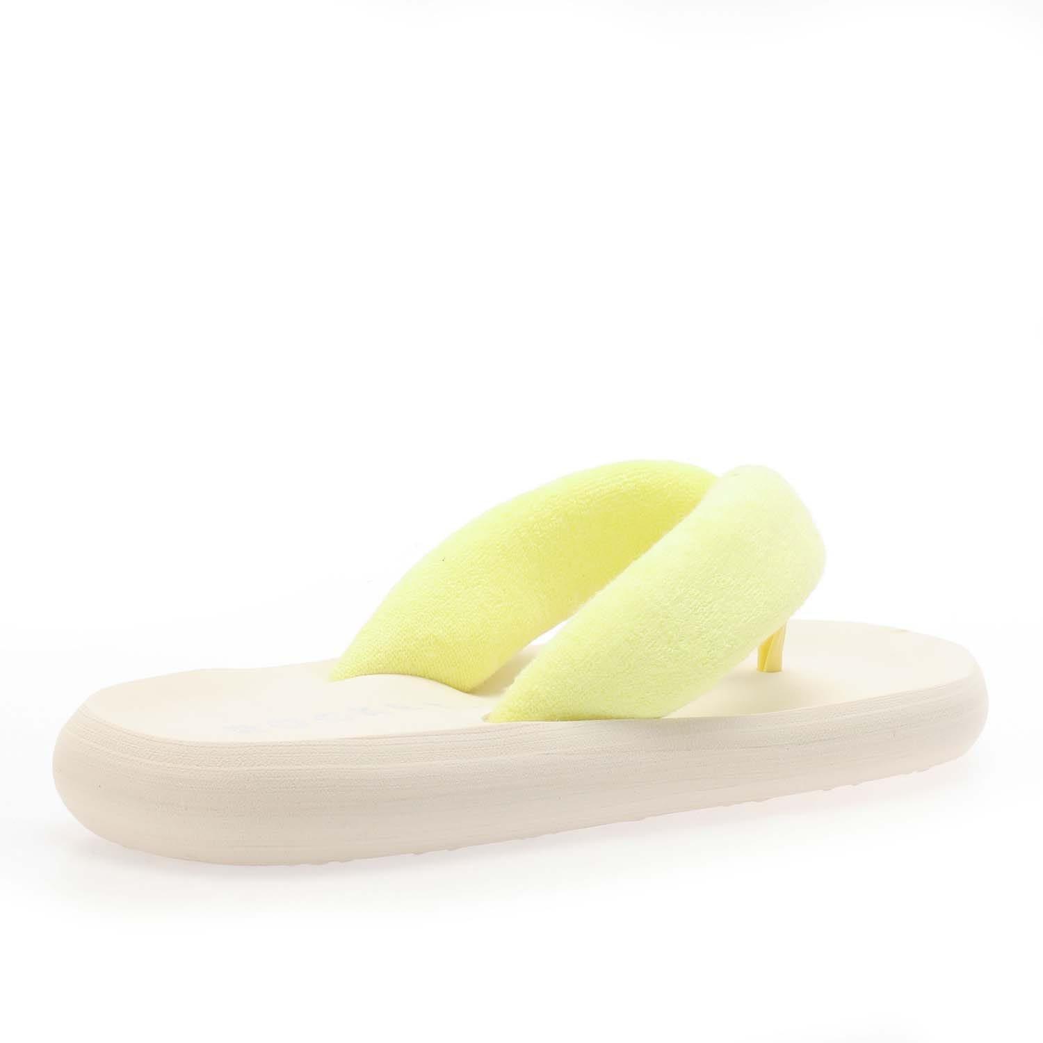 Yellow - Rocket Dog - Sunset Puff Flip Flops - 4