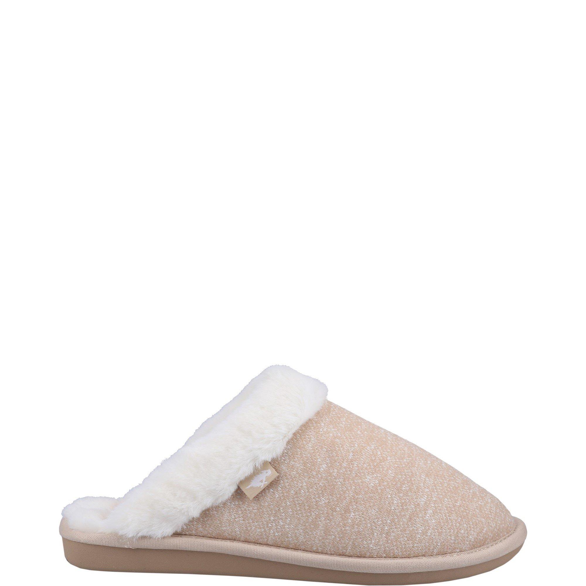 Taupe - Rocket Dog - Rosie Skirball Jersey Mule Slippers - 1