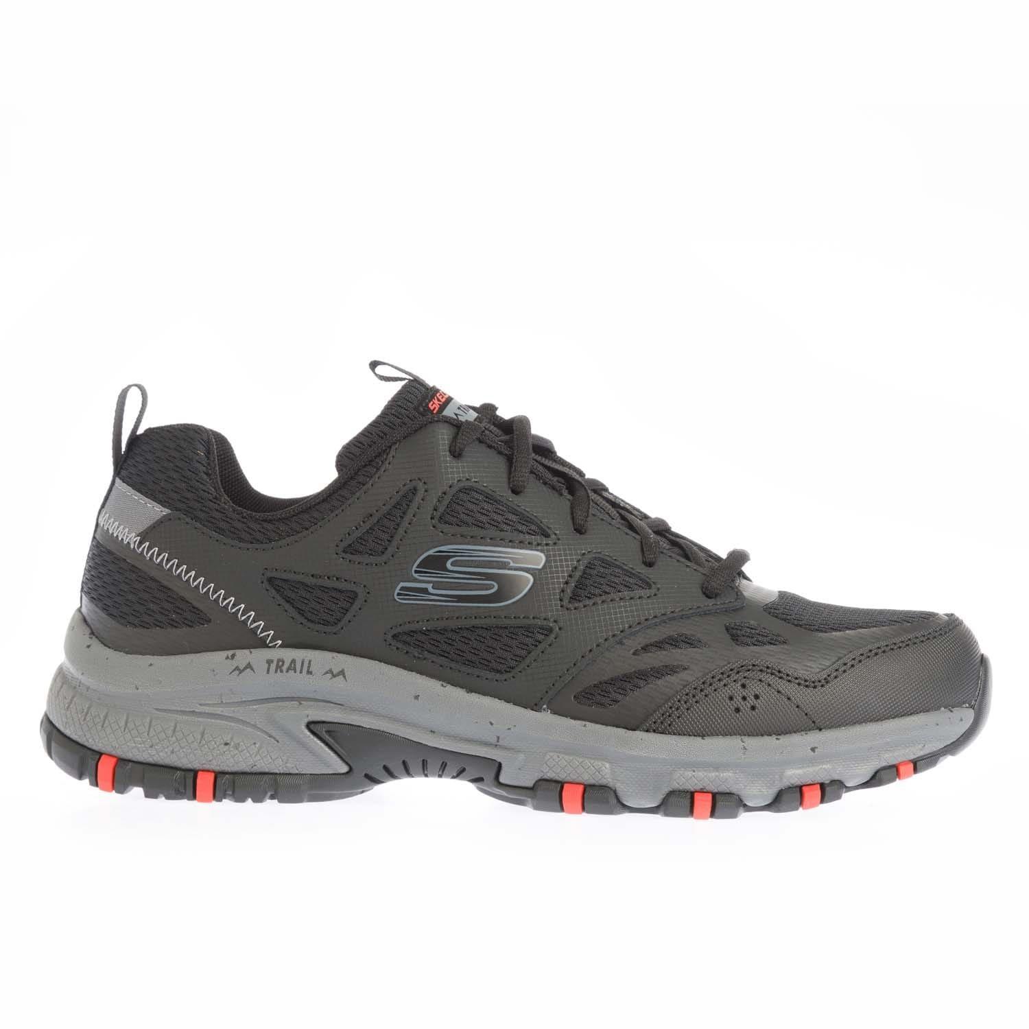 Black - Skechers - Hillcrest - Vast Adventure Trail Trainers - 1