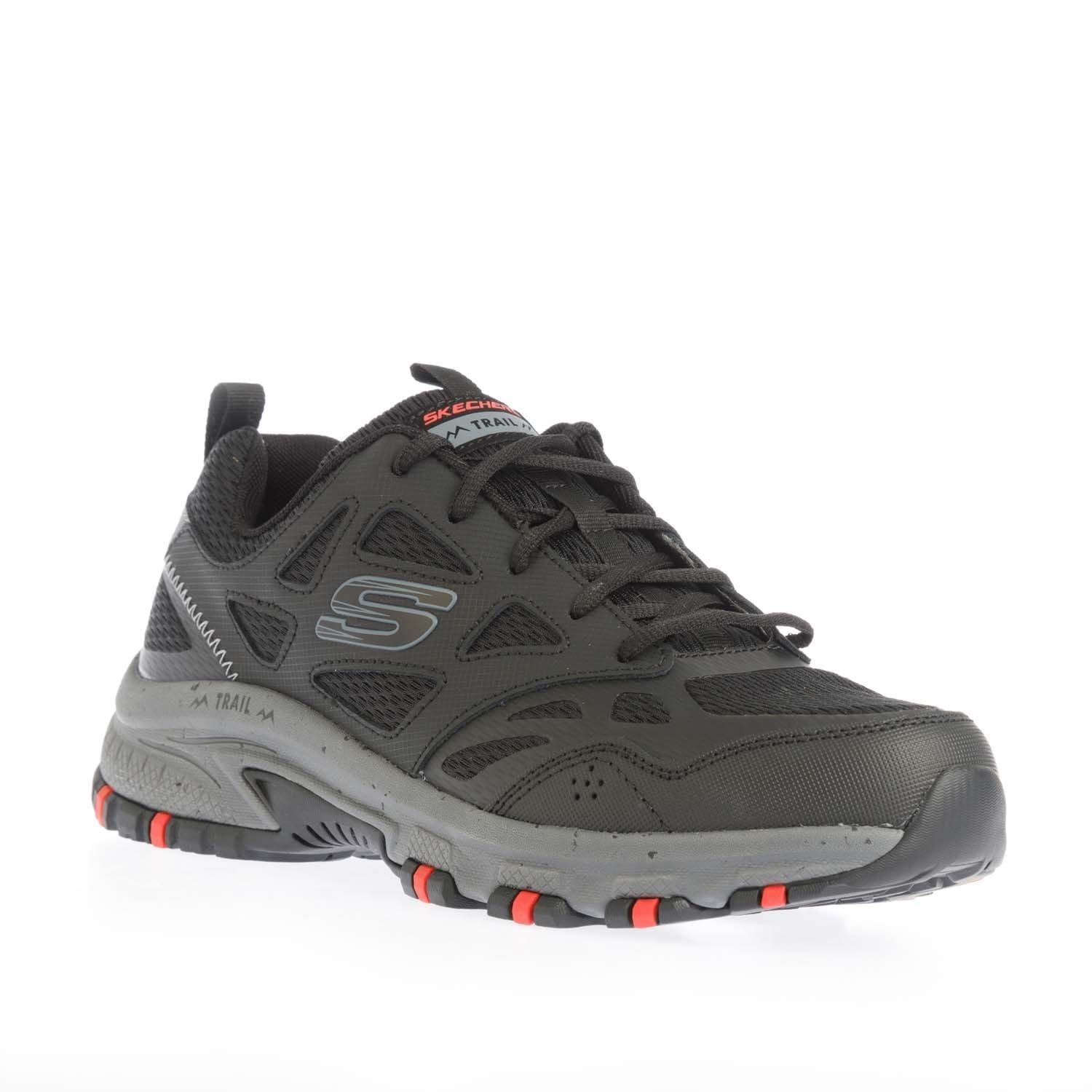 Black - Skechers - Hillcrest - Vast Adventure Trail Trainers - 2