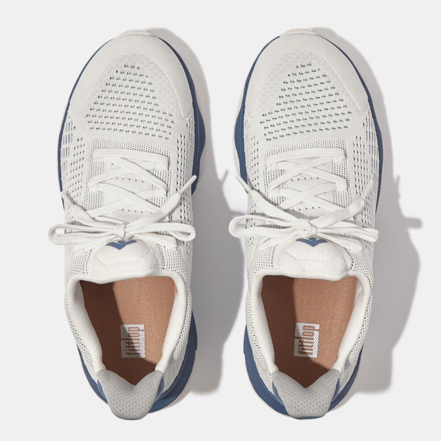 Blau - FitFlop - Vitamin FFX Knit Sports Trainers - 5