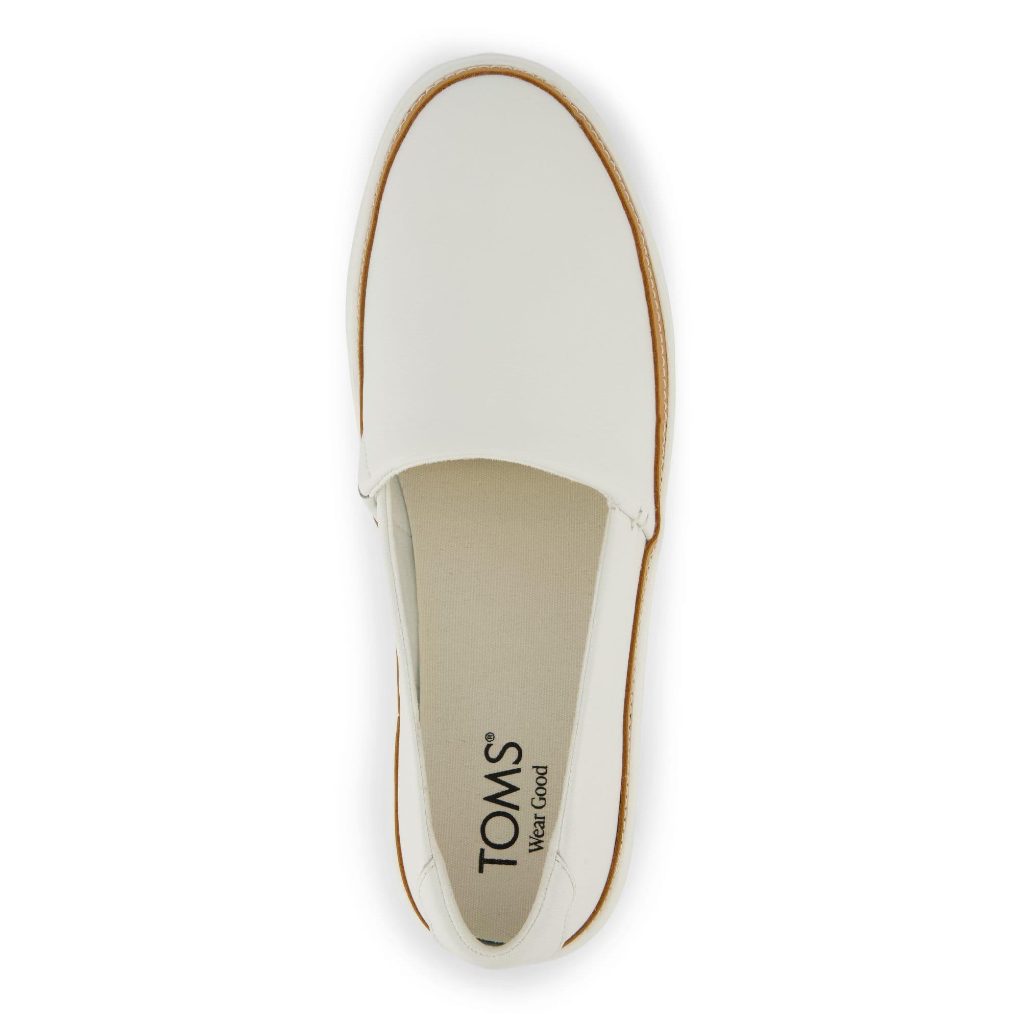 White - Toms - Kameron Slip On Shoes - 5
