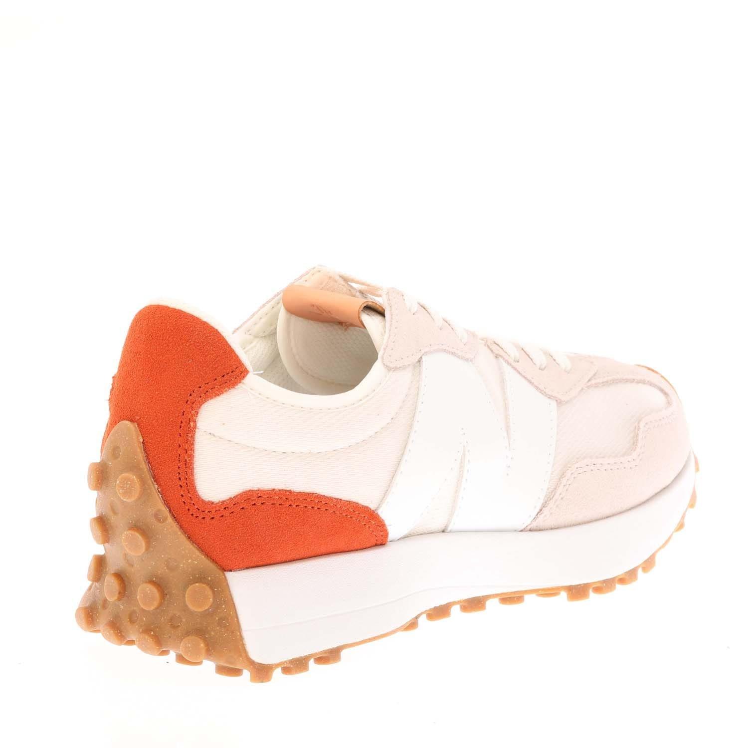 White - New Balance - 327 Trainers - 3
