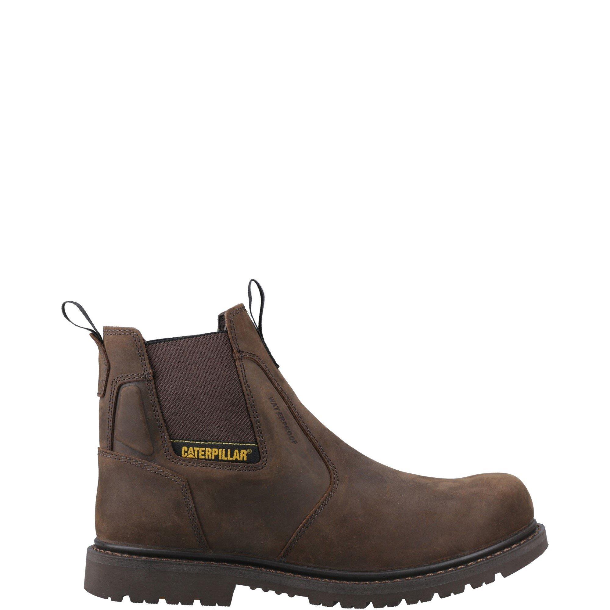 Brown - Caterpillar - Ager Dealer Occupational Work Boot - 1