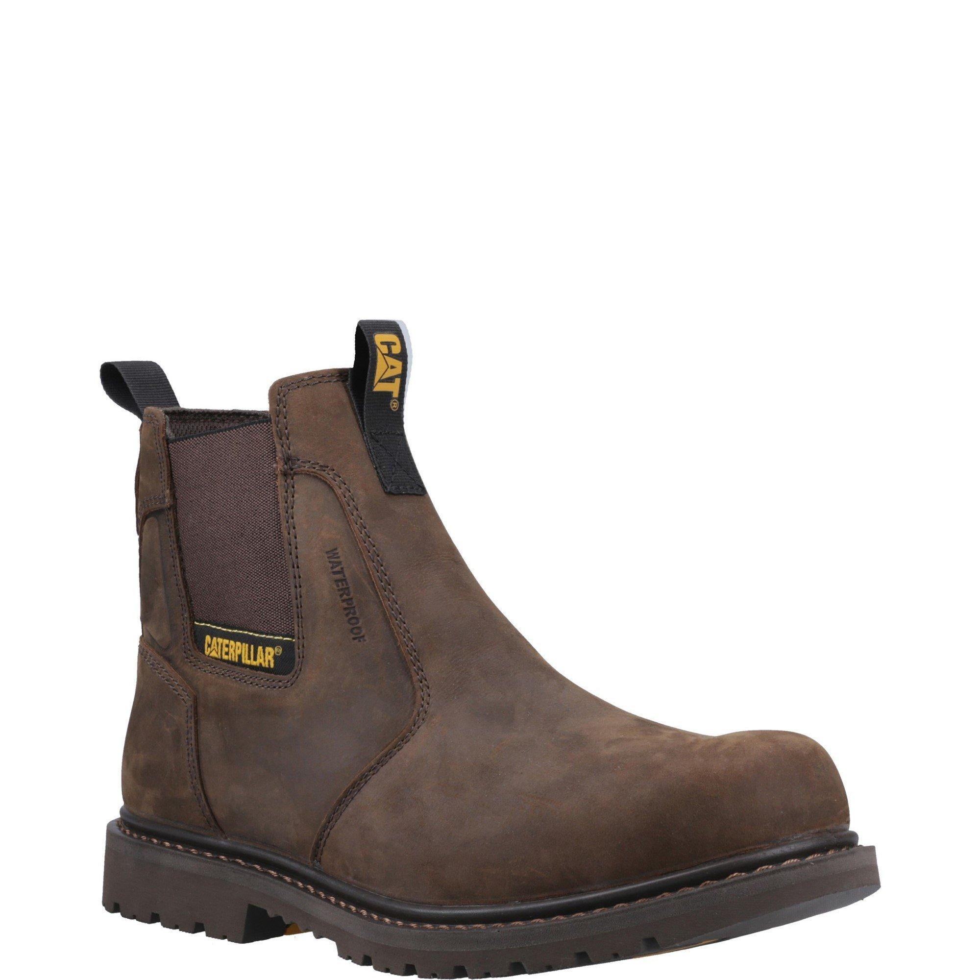 Brown - Caterpillar - Ager Dealer Occupational Work Boot - 2