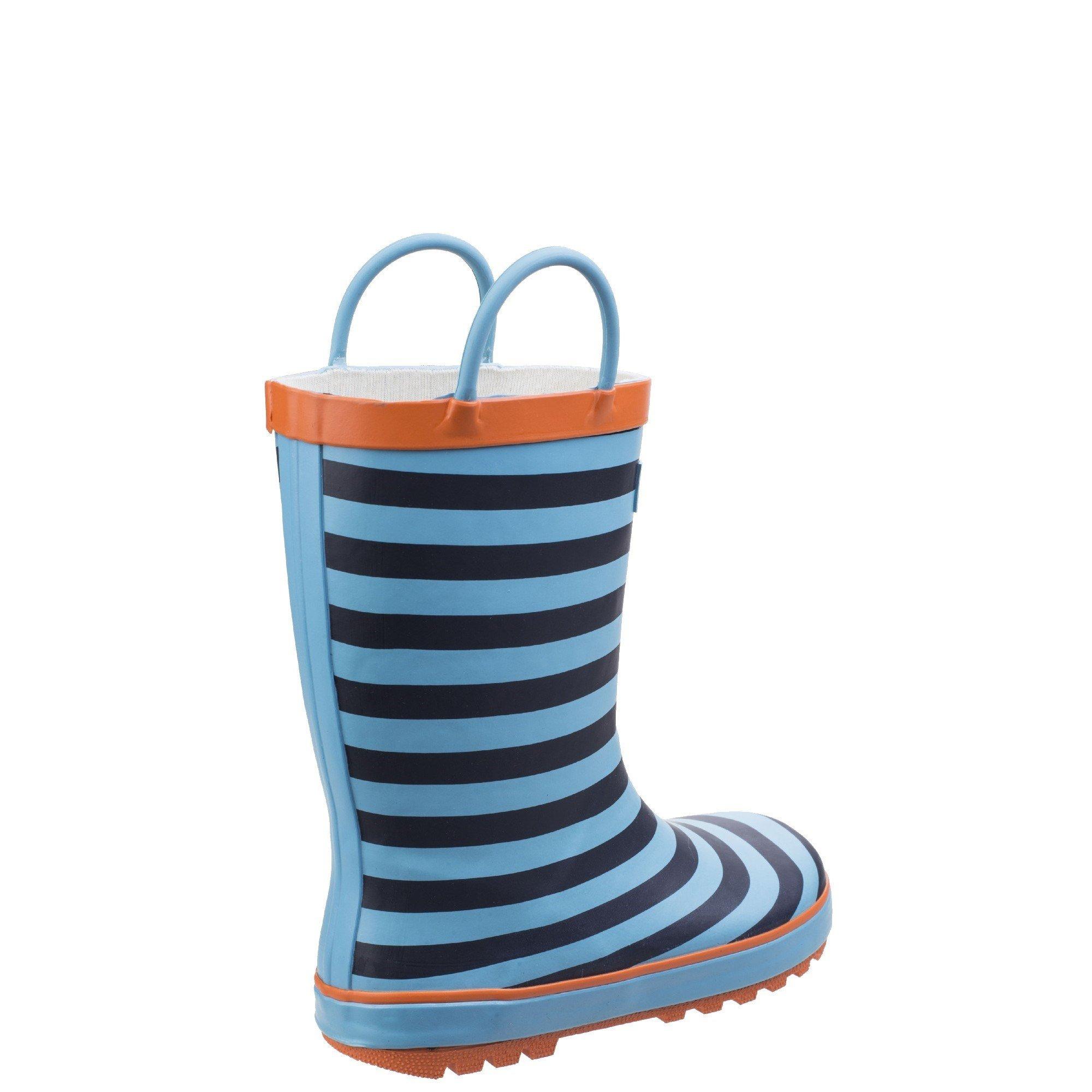 Blue - Cotswold - Captain Stripy Wellies - 3