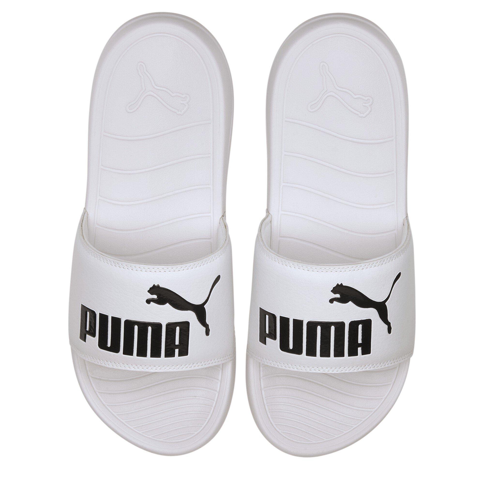 White - Puma - Adults Popcat Logo Sliders - 6