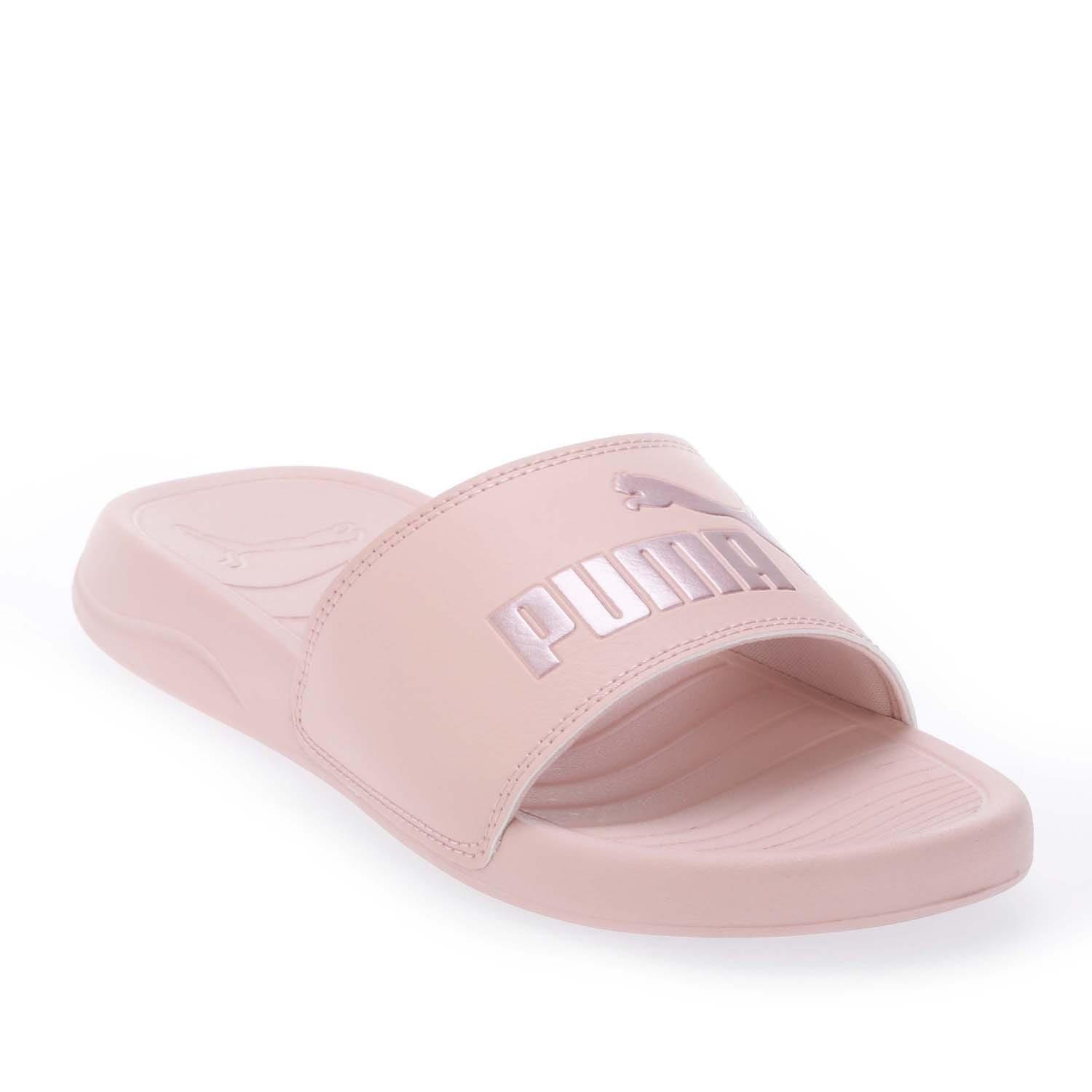 Pink - Puma - Adults Popcat Logo Sliders - 4